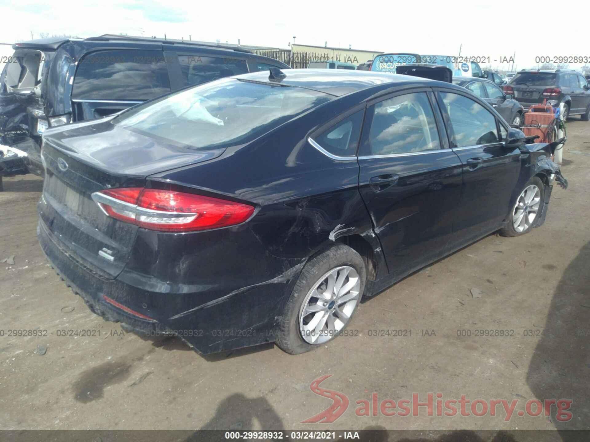 3FA6P0HD5LR165131 2020 FORD FUSION