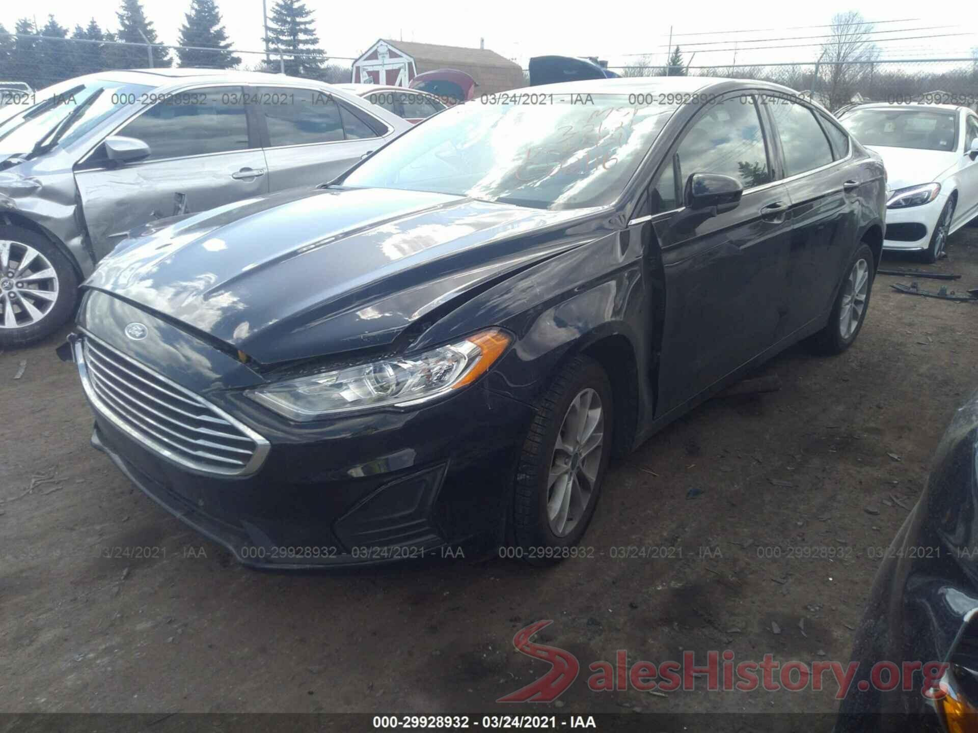 3FA6P0HD5LR165131 2020 FORD FUSION