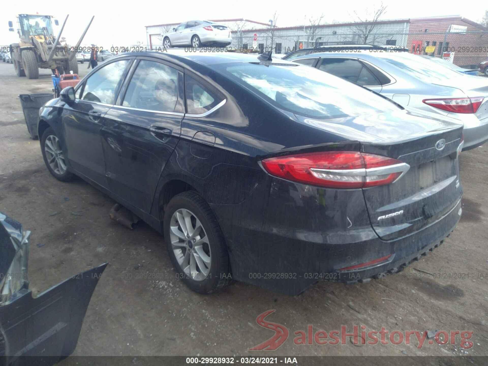 3FA6P0HD5LR165131 2020 FORD FUSION