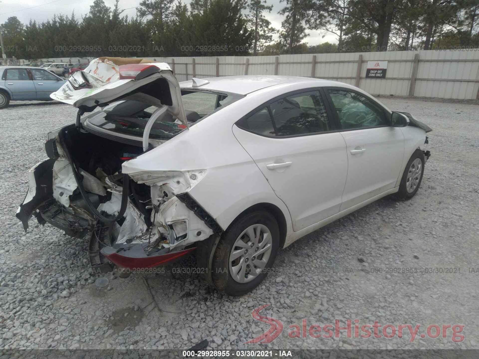 5NPD74LF8HH102326 2017 HYUNDAI ELANTRA