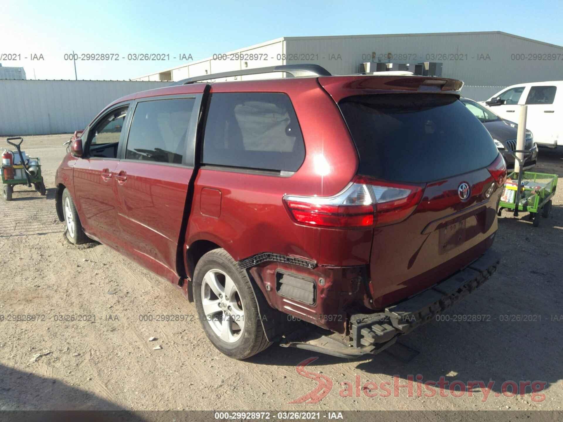 5TDKK3DCXGS704349 2016 TOYOTA SIENNA