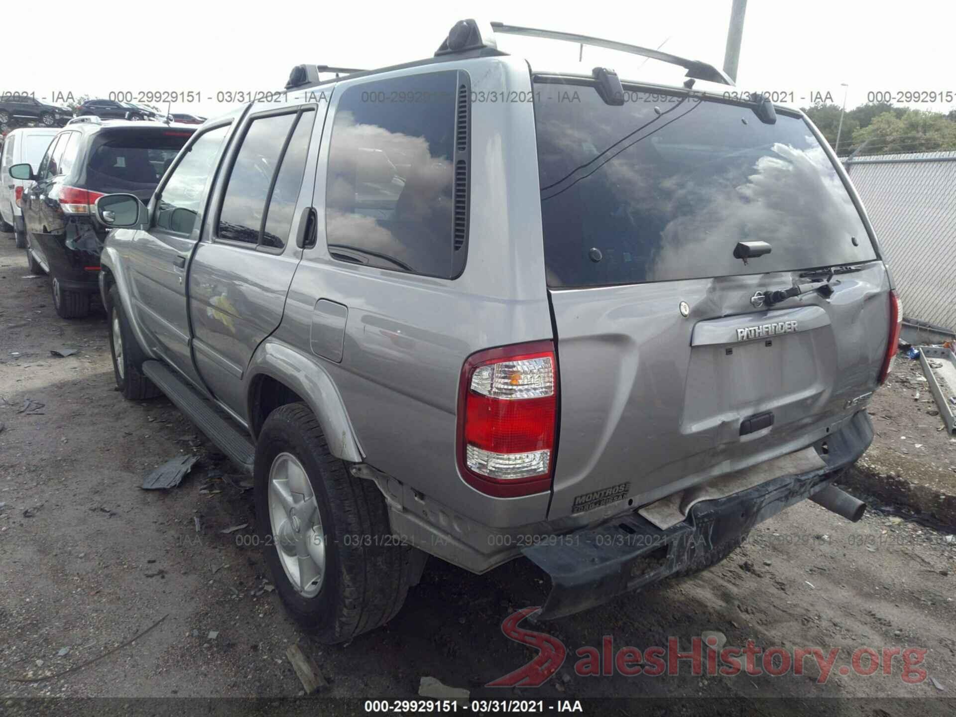 2T3ZFREV2JW454424 2001 NISSAN PATHFINDER