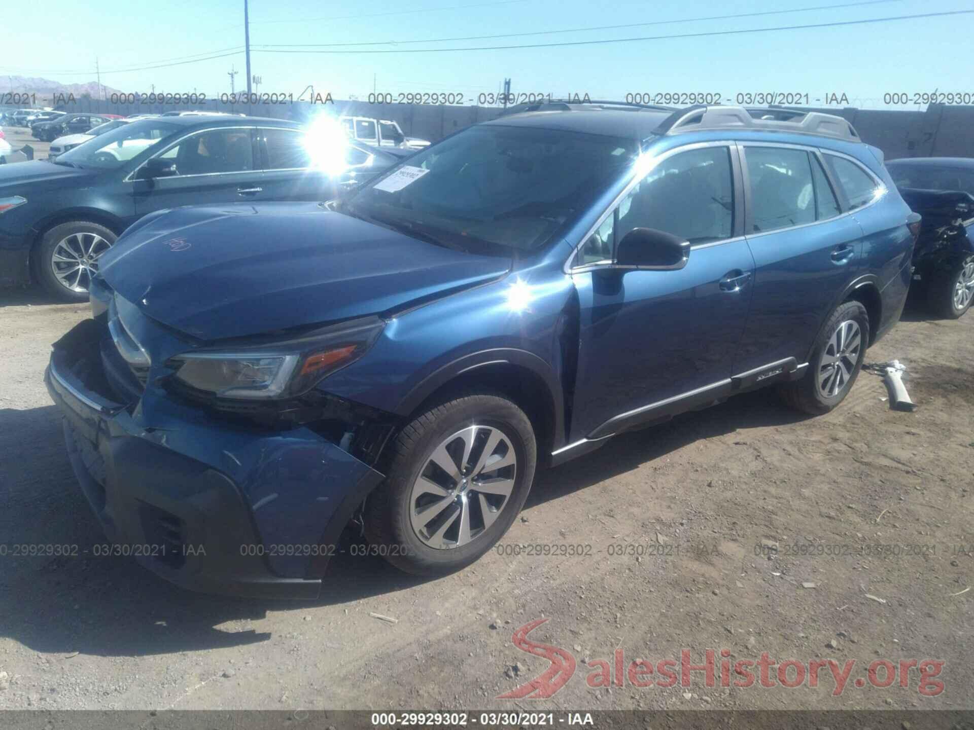 4S4BTAAC9L3121686 2020 SUBARU OUTBACK