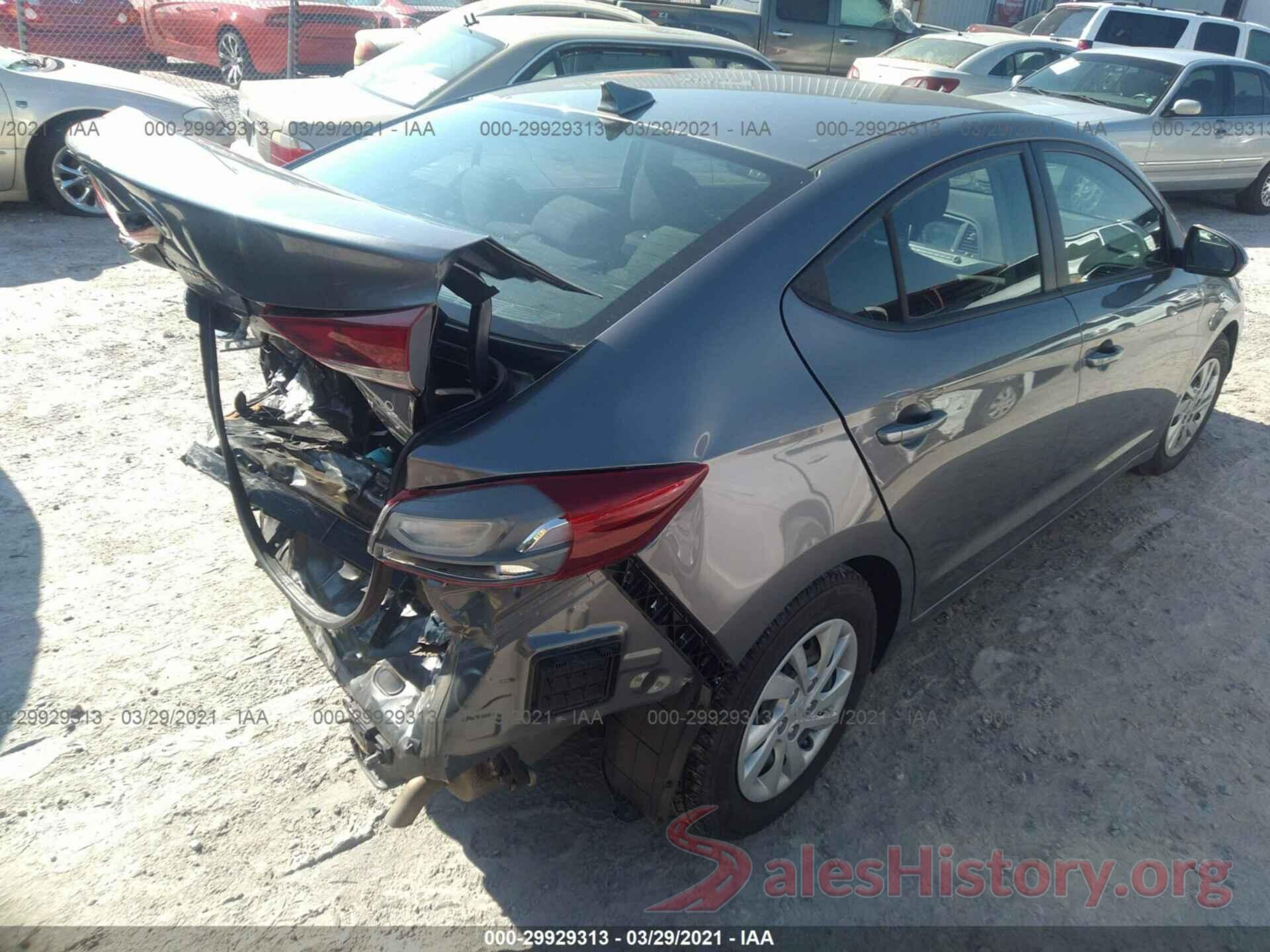 5NPD74LF4JH397947 2018 HYUNDAI ELANTRA