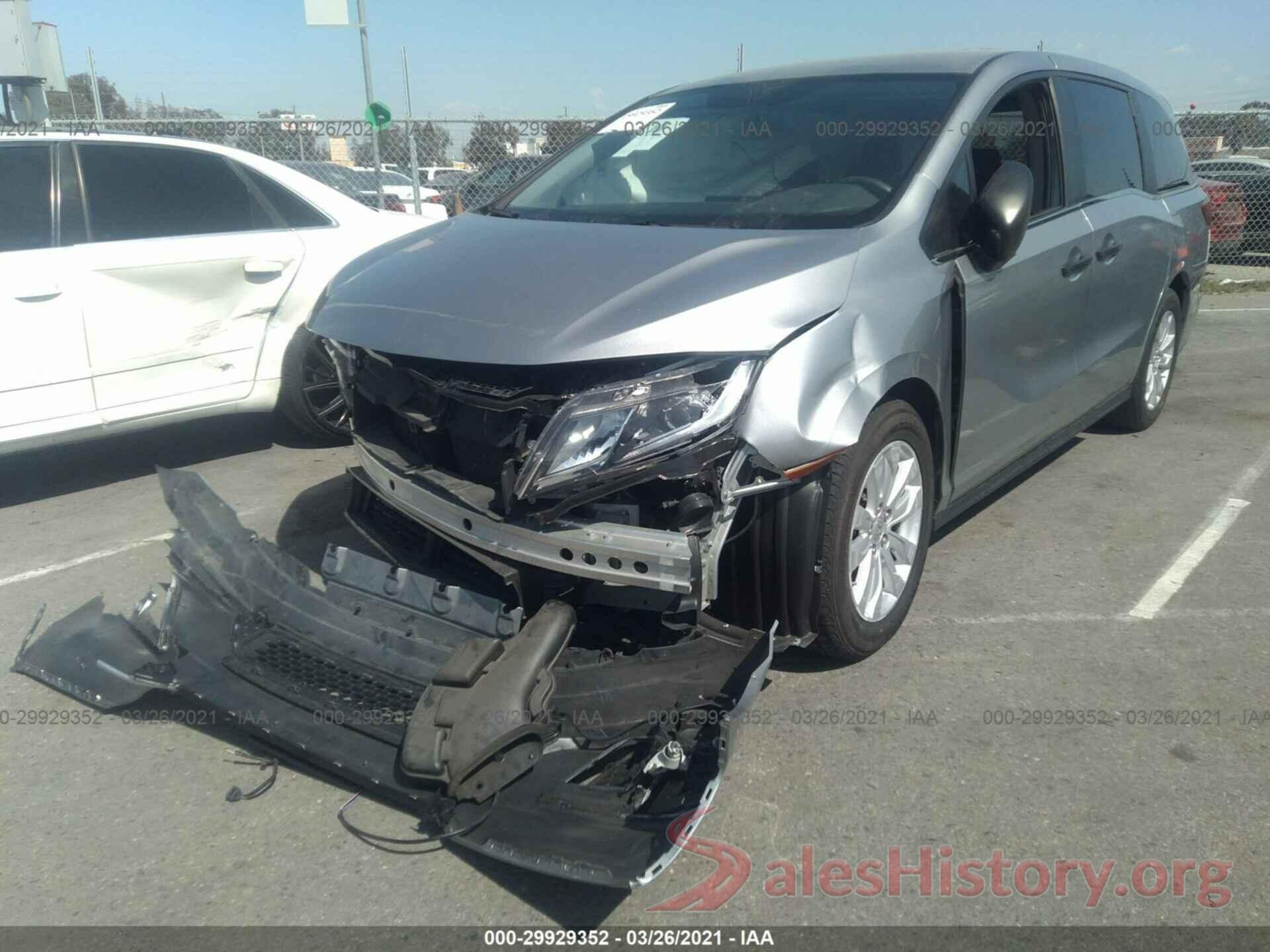 5FNRL6H20JB106930 2018 HONDA ODYSSEY