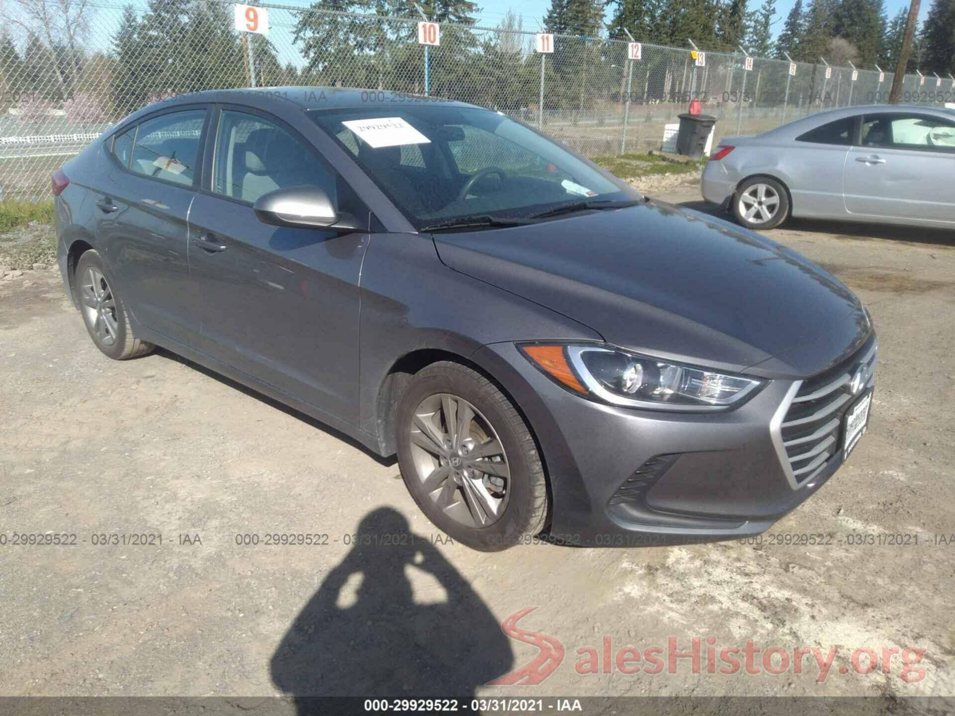 5NPD84LF5JH265258 2018 HYUNDAI ELANTRA