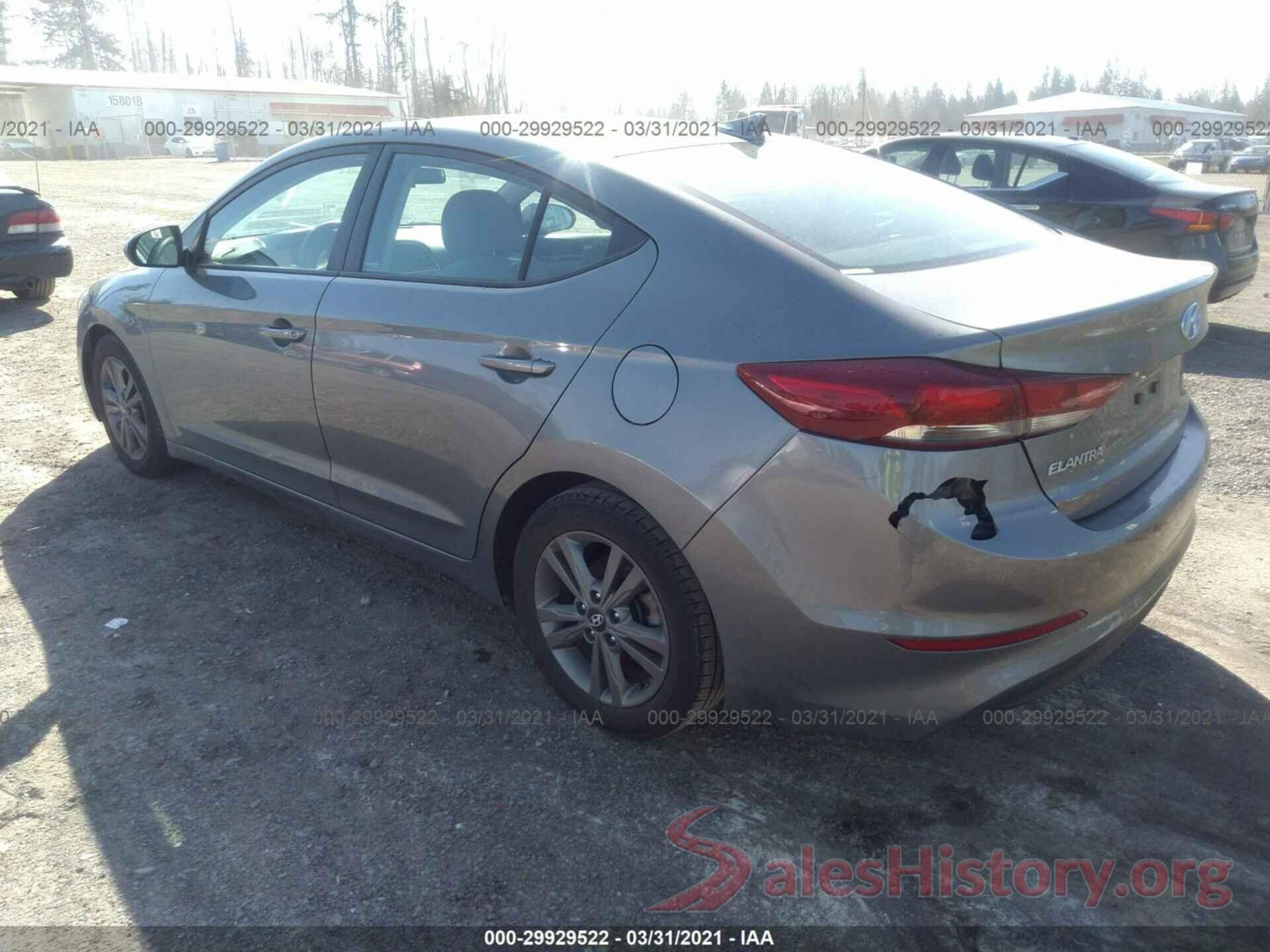 5NPD84LF5JH265258 2018 HYUNDAI ELANTRA