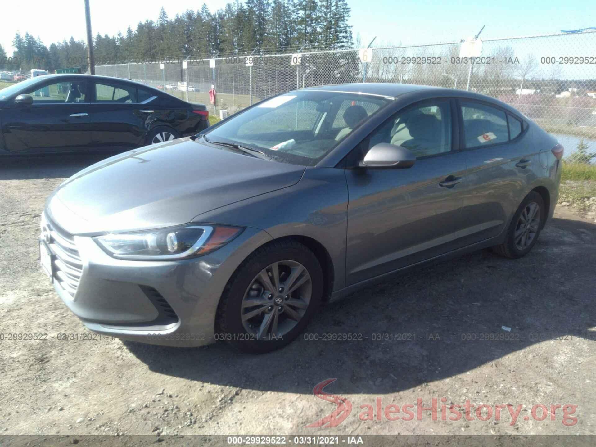 5NPD84LF5JH265258 2018 HYUNDAI ELANTRA