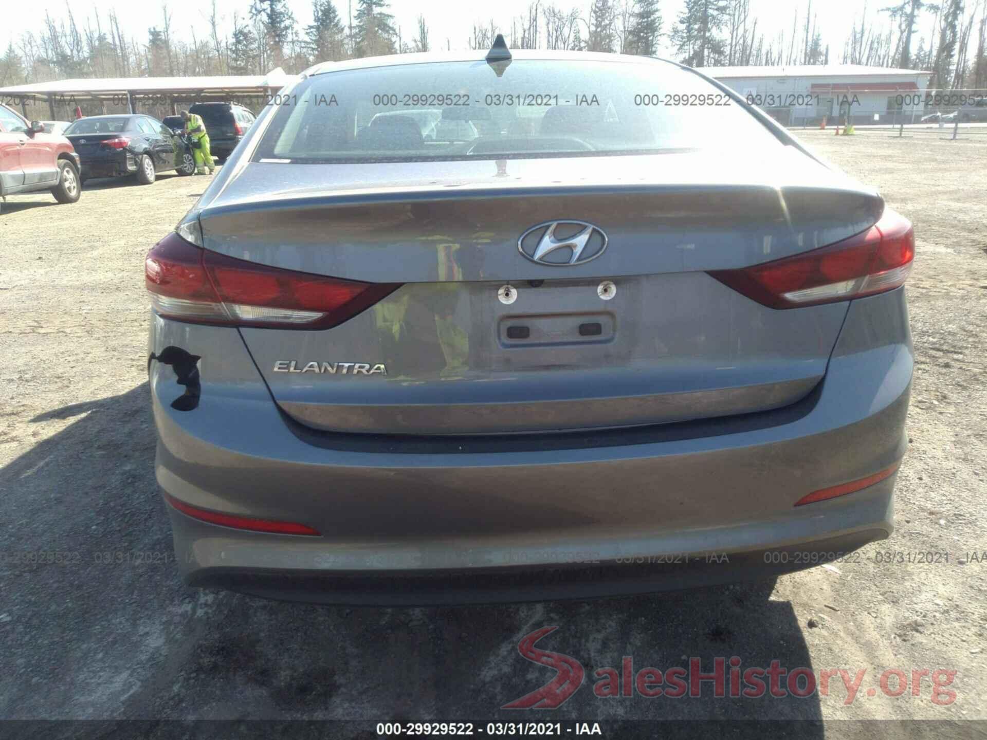 5NPD84LF5JH265258 2018 HYUNDAI ELANTRA