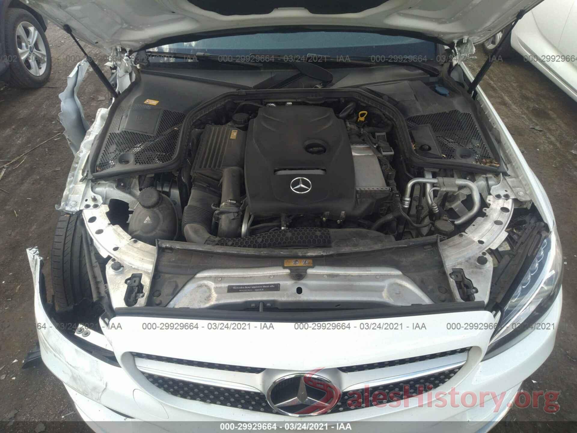 WDDWJ4JB1HF359550 2017 MERCEDES-BENZ C-CLASS