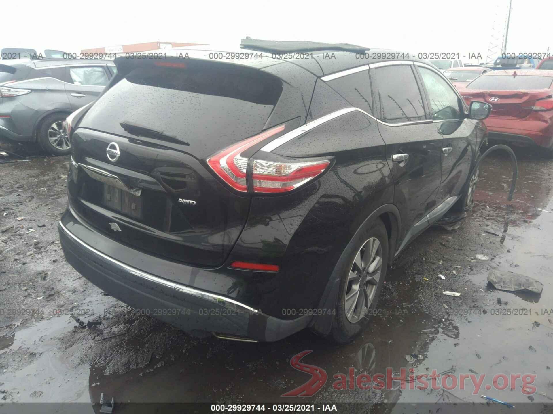 5N1AZ2MH8GN110664 2016 NISSAN MURANO