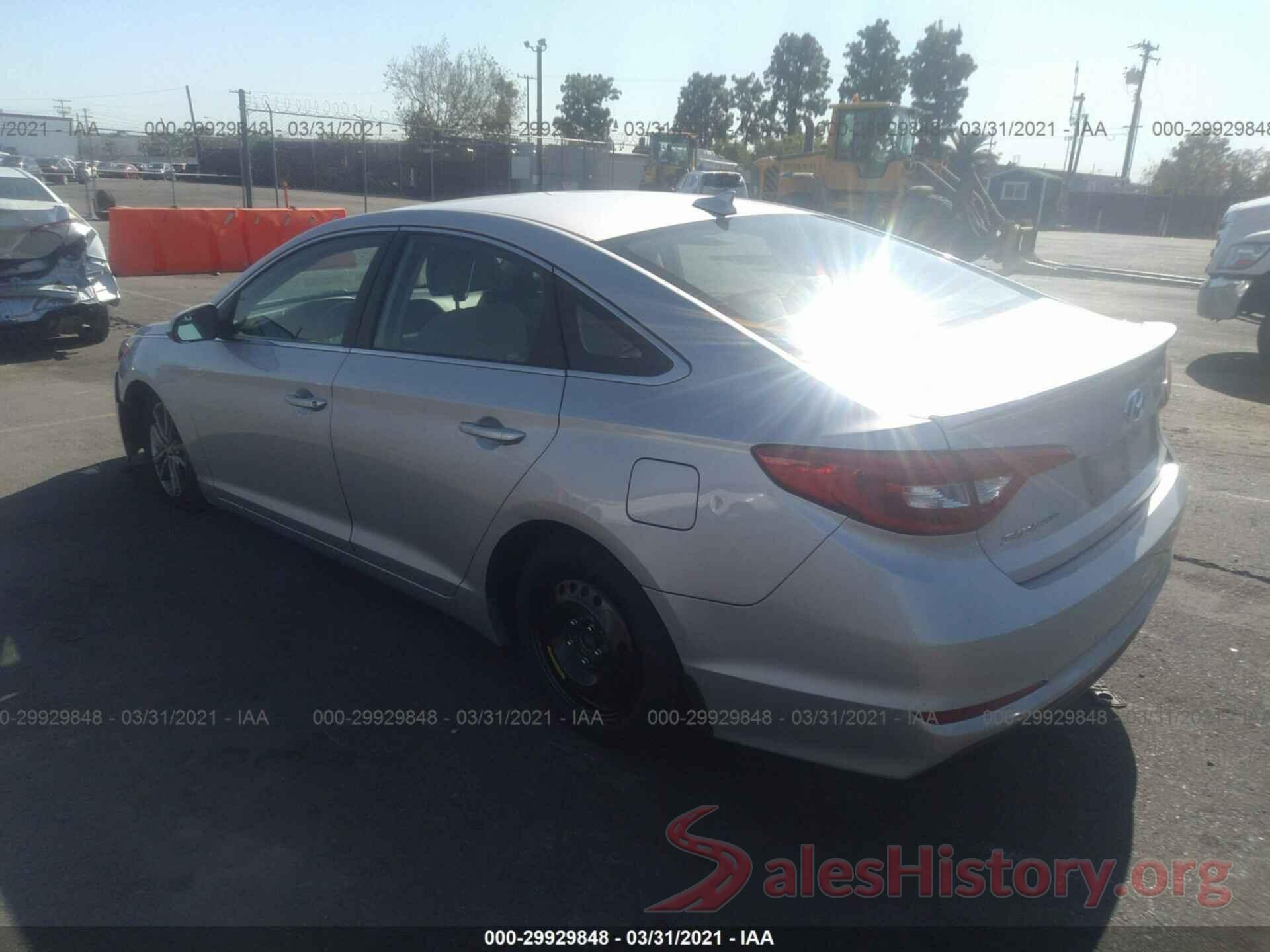 5NPE24AF4GH431867 2016 HYUNDAI SONATA