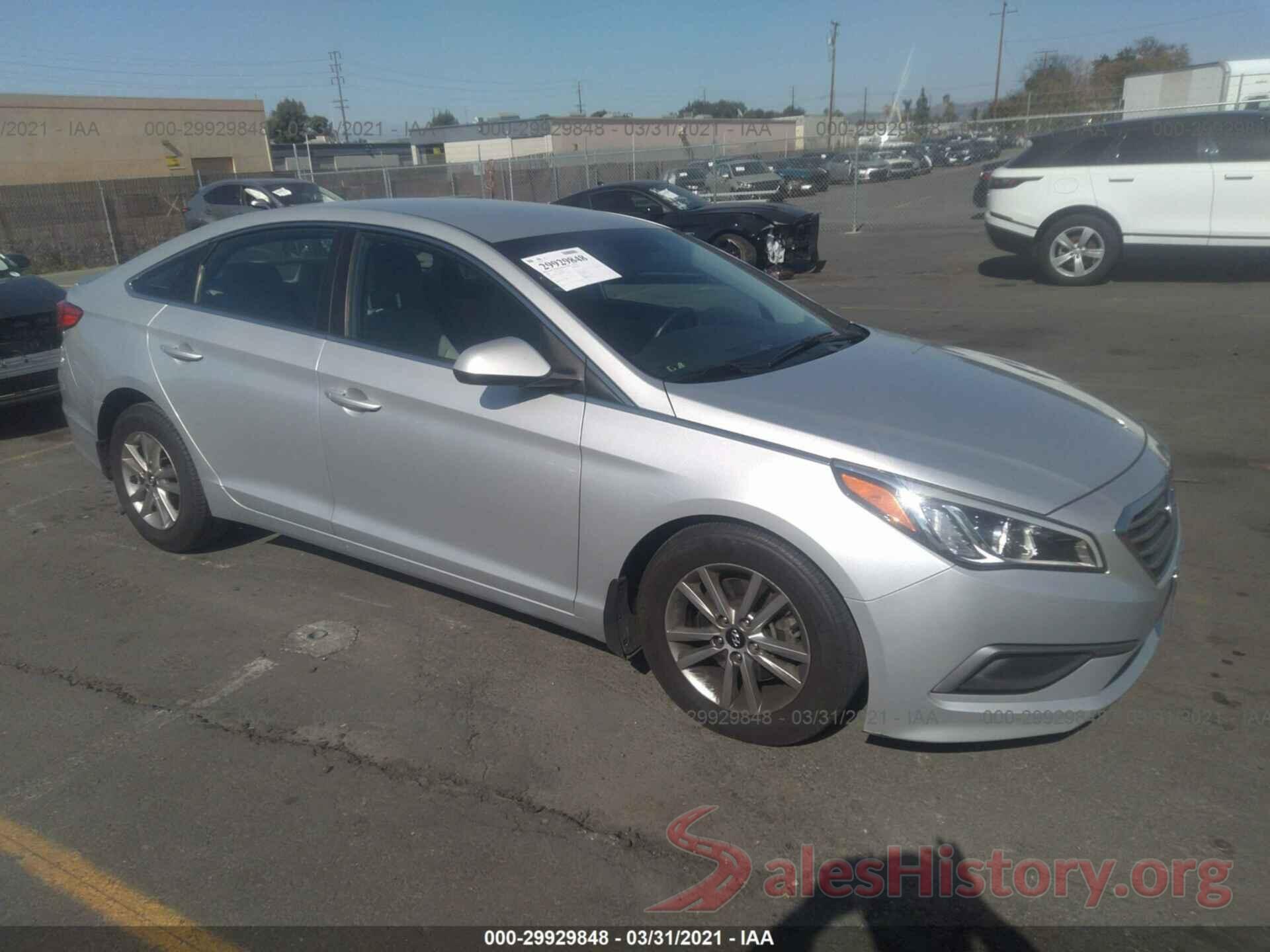 5NPE24AF4GH431867 2016 HYUNDAI SONATA