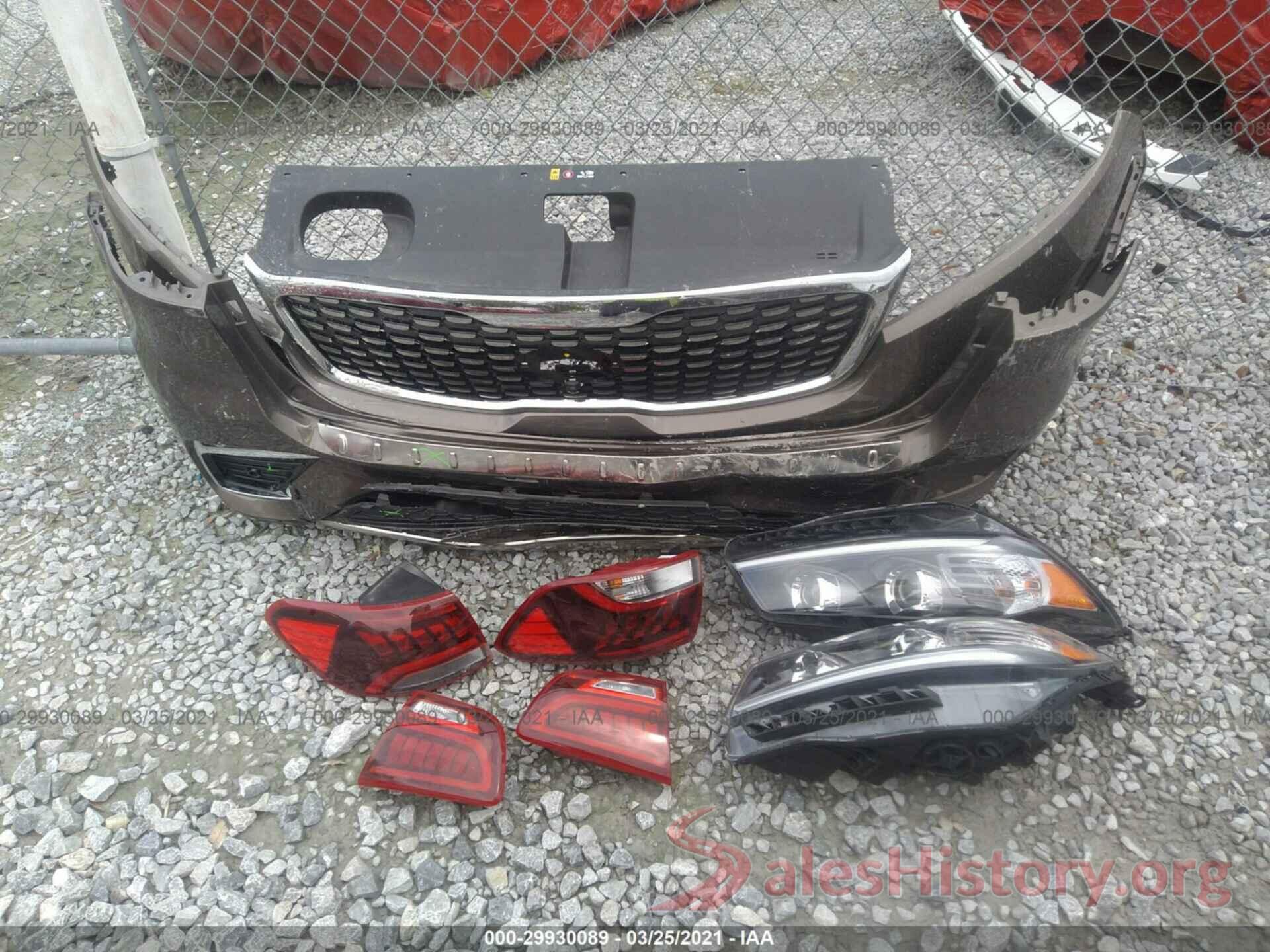 5XYPK4A54LG634288 2020 KIA SORENTO