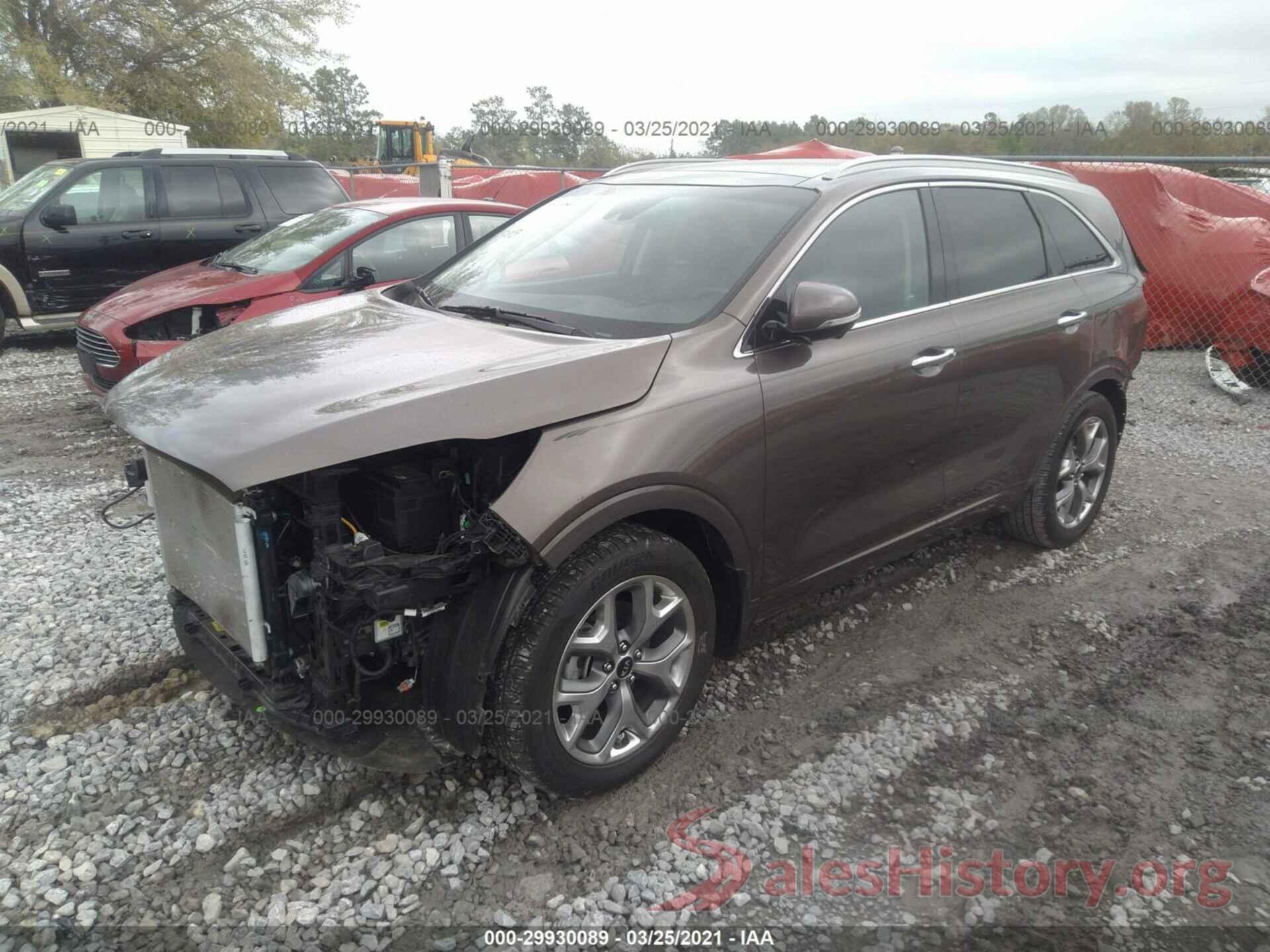 5XYPK4A54LG634288 2020 KIA SORENTO