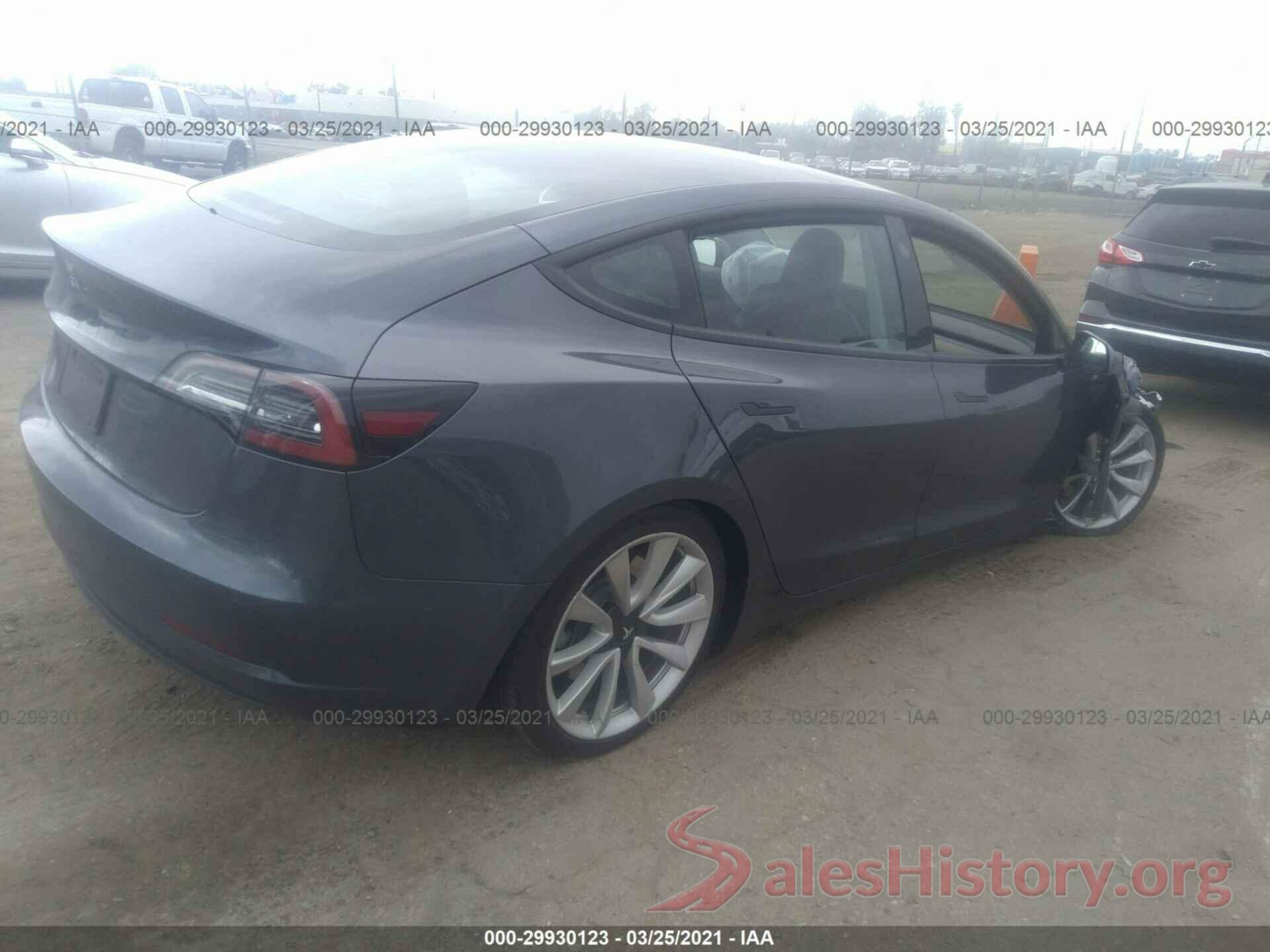 5YJ3E1EA9LF660971 2020 TESLA MODEL 3