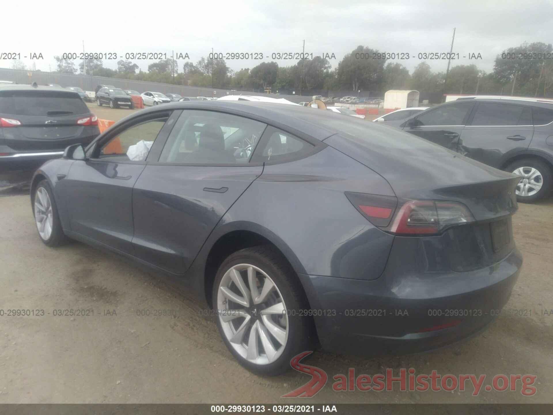 5YJ3E1EA9LF660971 2020 TESLA MODEL 3