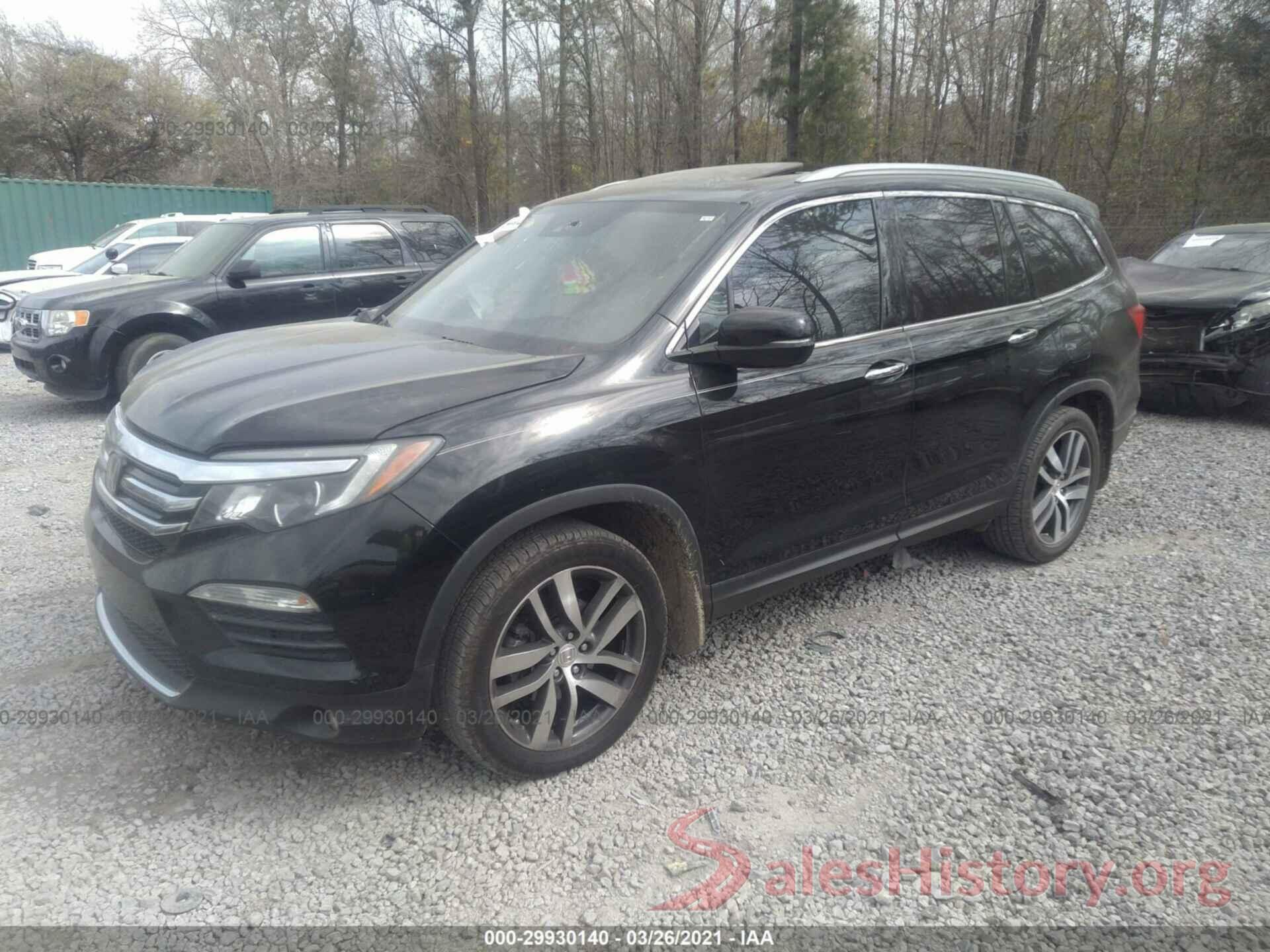 5FNYF5H90HB007030 2017 HONDA PILOT