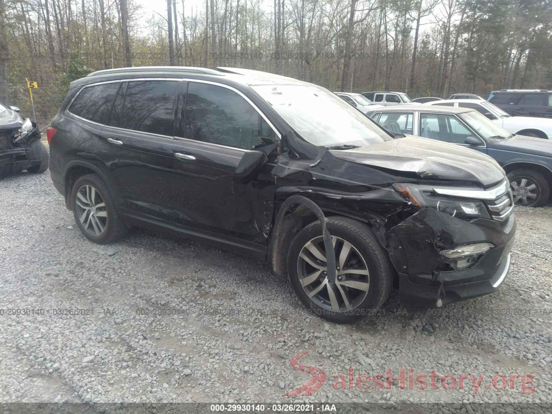 5FNYF5H90HB007030 2017 HONDA PILOT