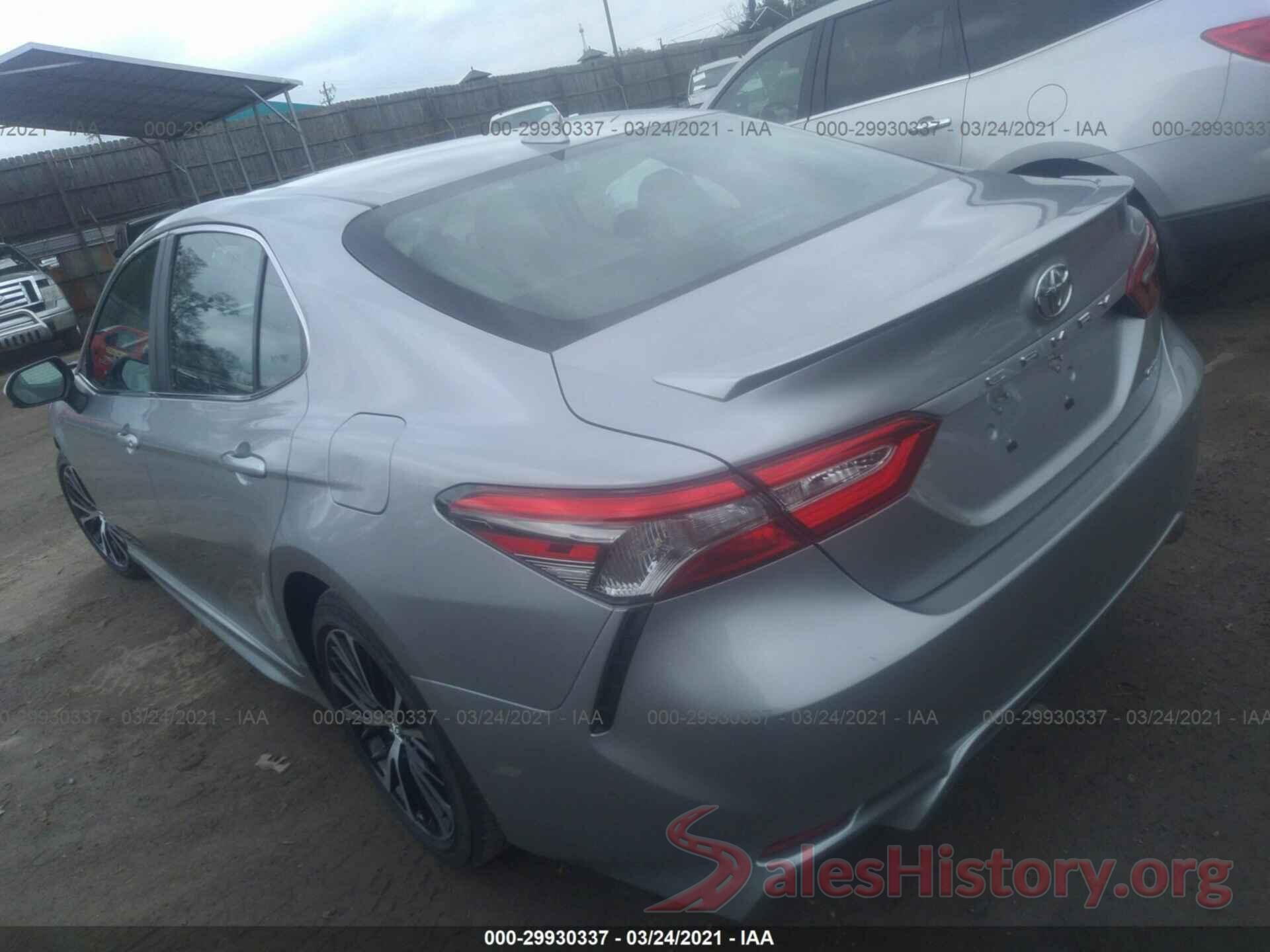 4T1B11HK8KU240146 2019 TOYOTA CAMRY