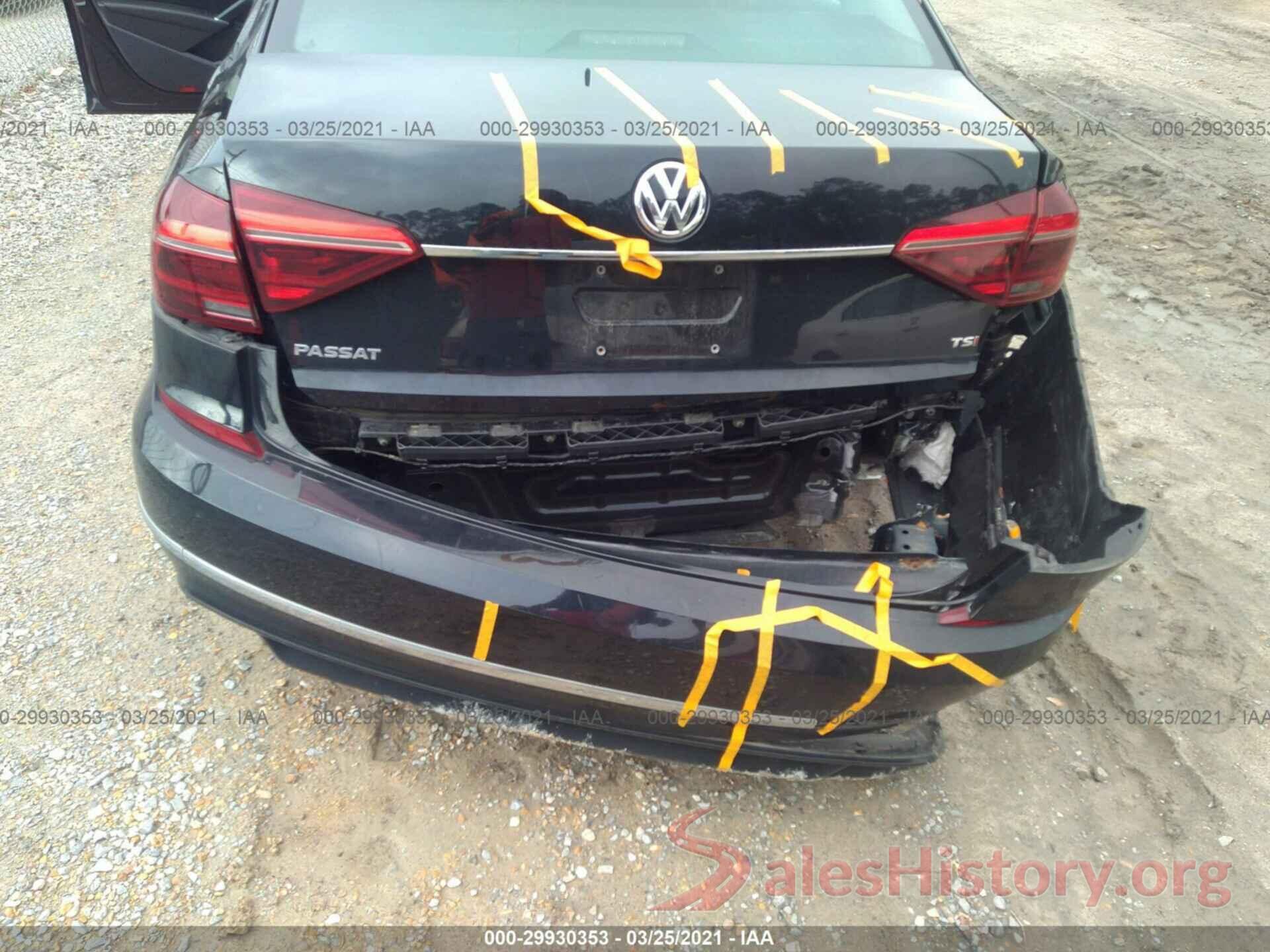 1VWDT7A34HC026327 2017 VOLKSWAGEN PASSAT