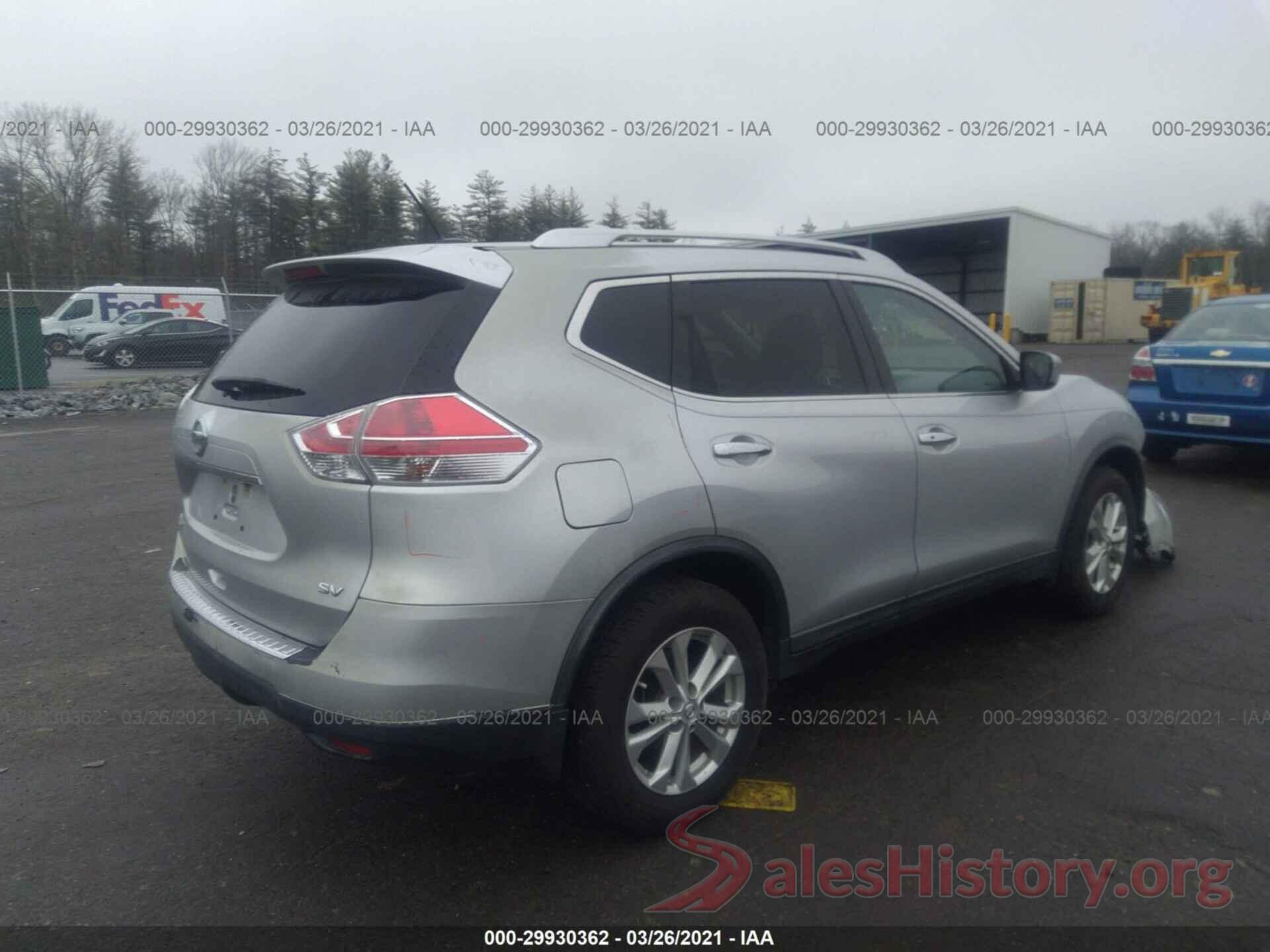 KNMAT2MTXGP628273 2016 NISSAN ROGUE