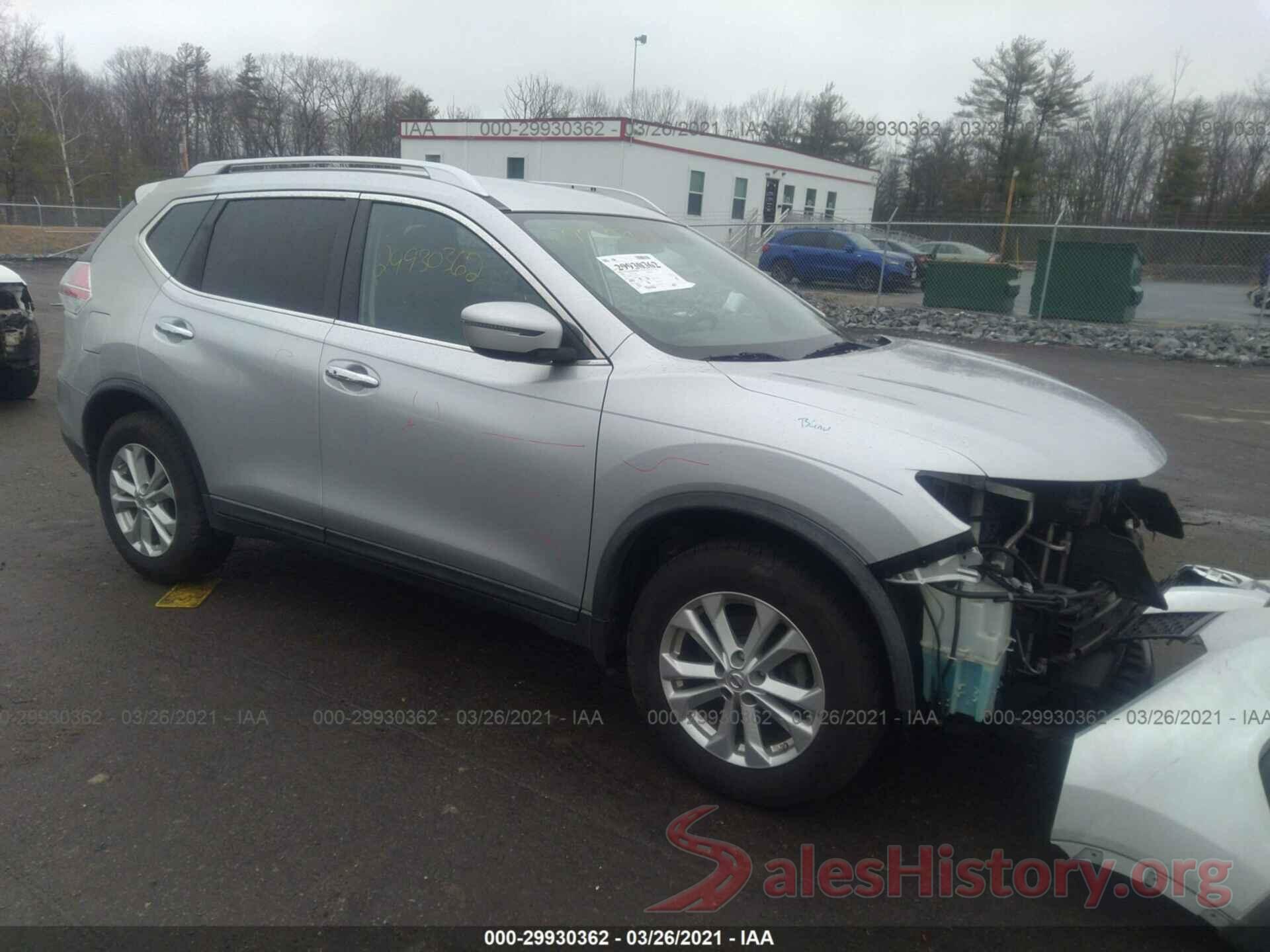 KNMAT2MTXGP628273 2016 NISSAN ROGUE