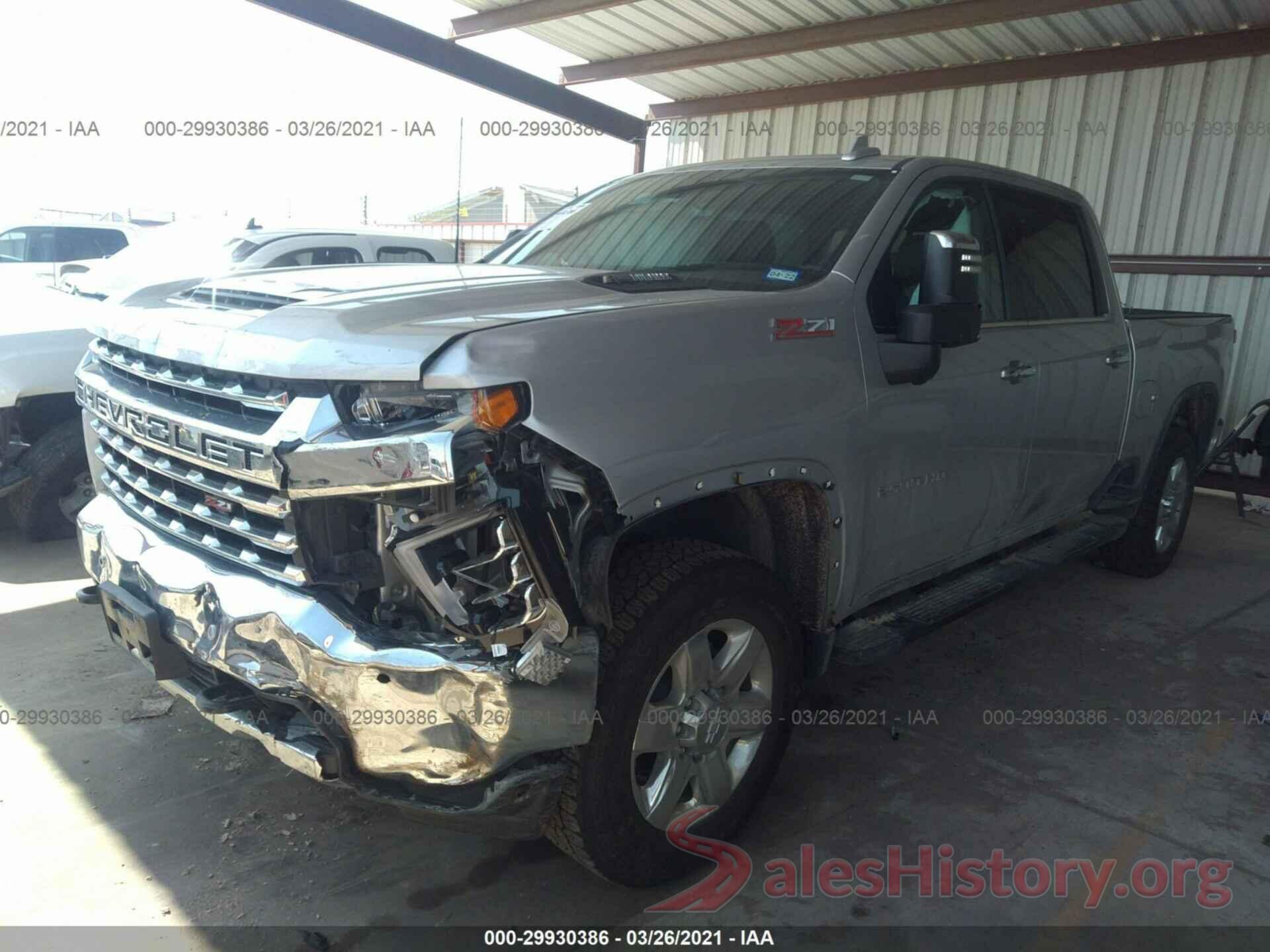 1GC4YPEY3LF116618 2020 CHEVROLET SILVERADO 2500HD