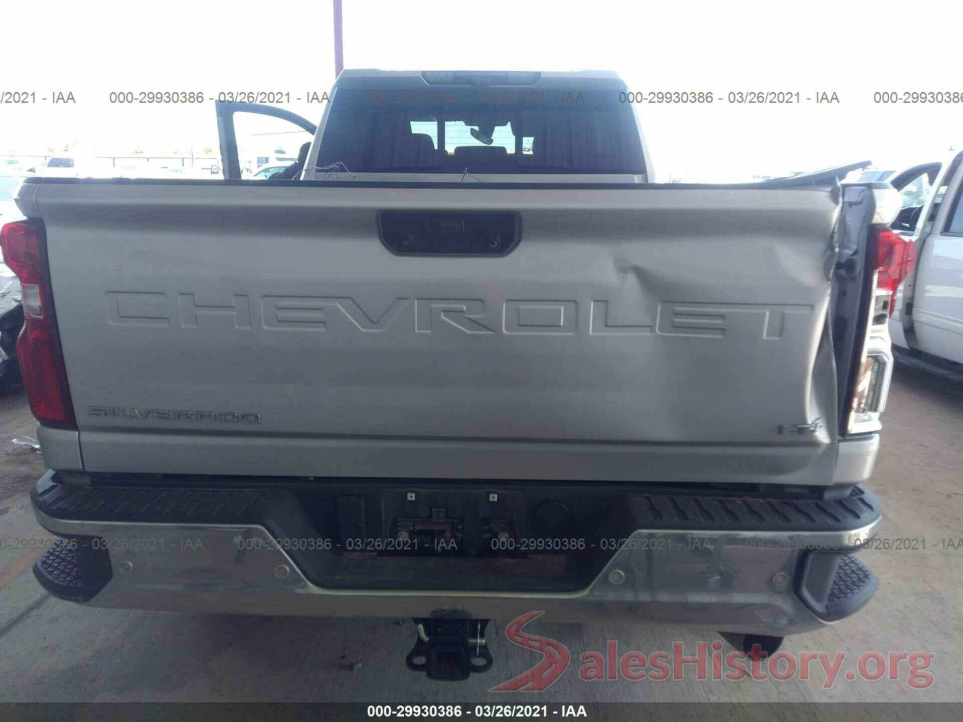 1GC4YPEY3LF116618 2020 CHEVROLET SILVERADO 2500HD