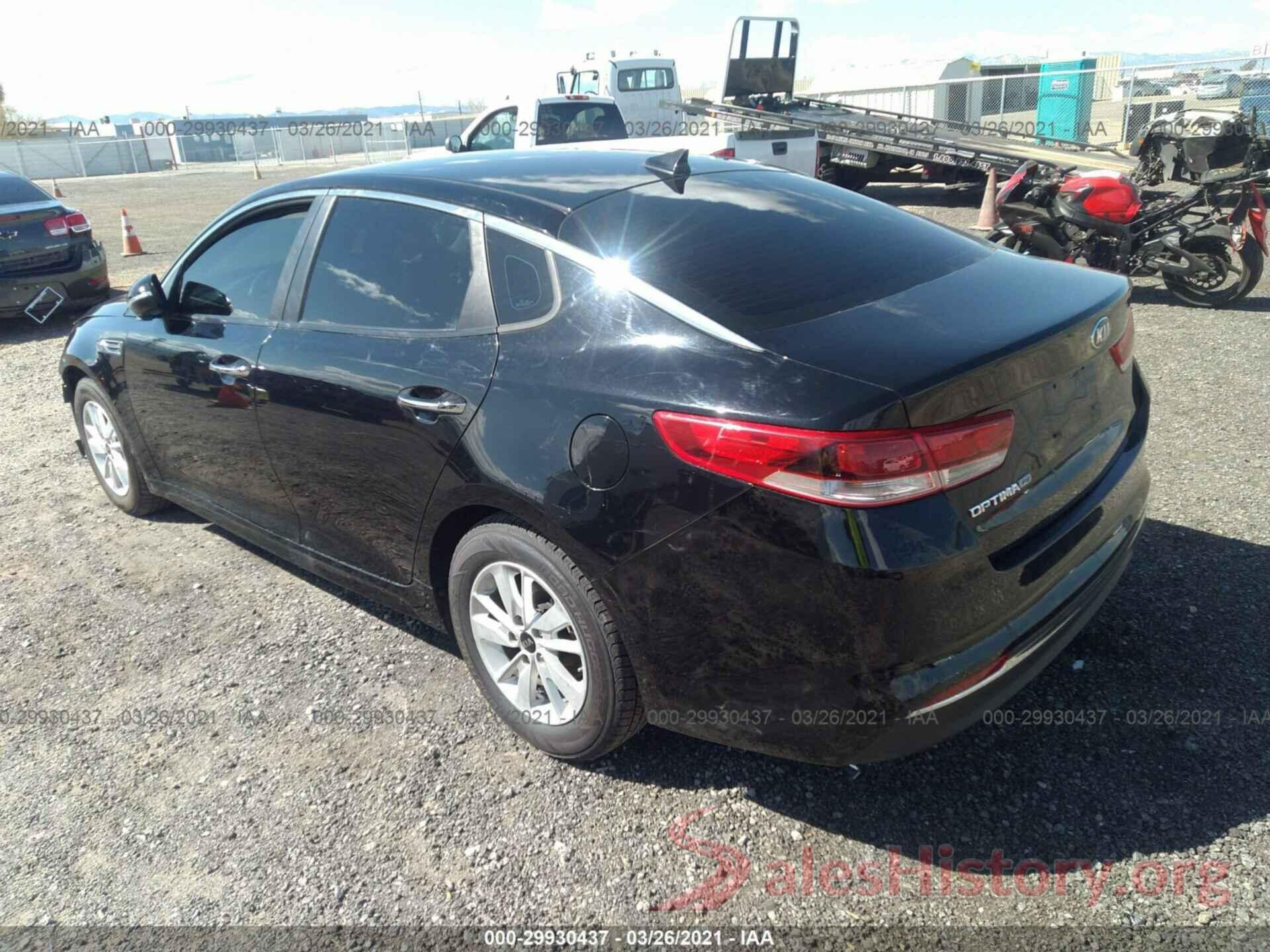 5XXGT4L36GG103550 2016 KIA OPTIMA