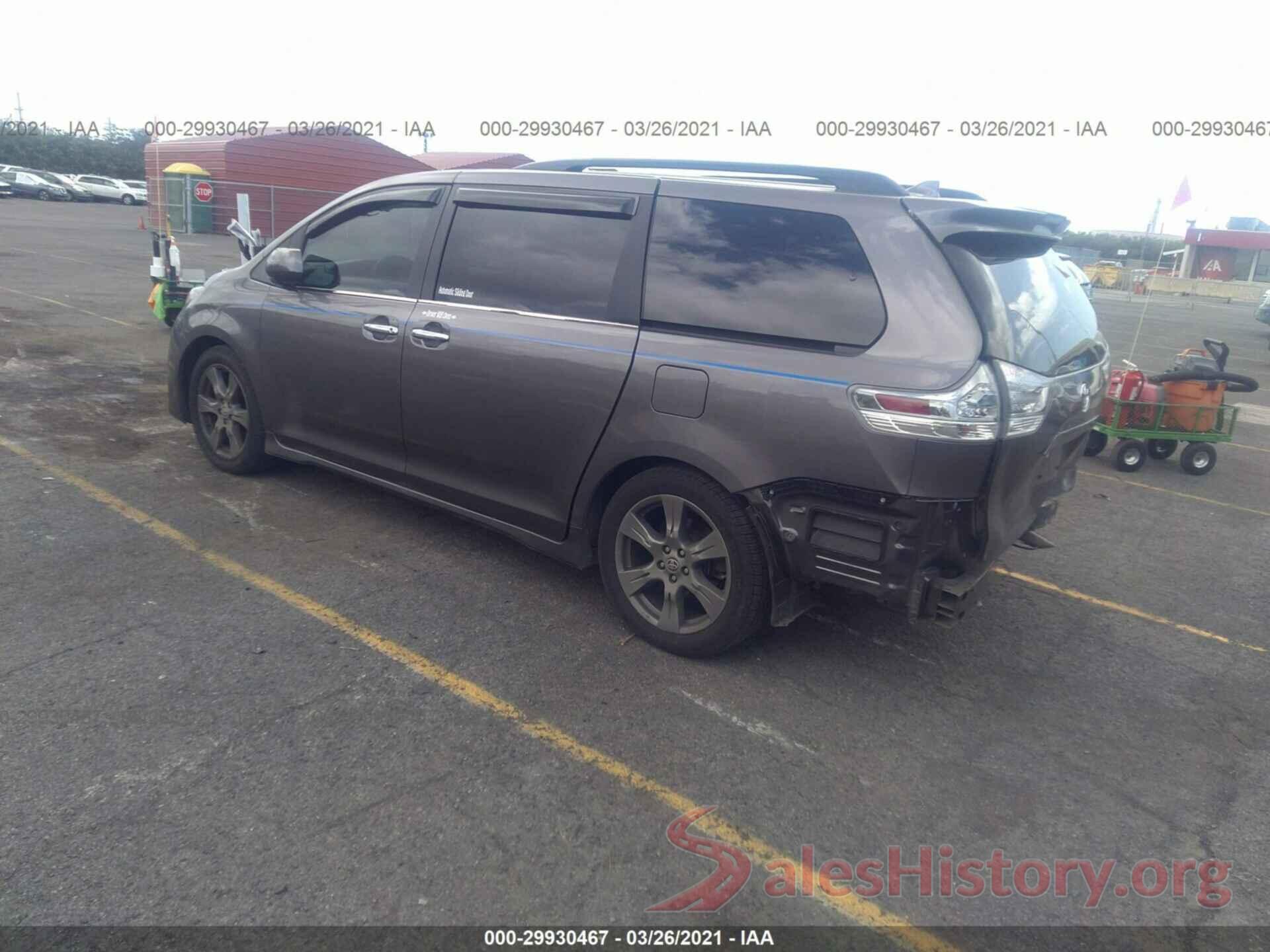 5TDXZ3DCXLS062839 2020 TOYOTA SIENNA