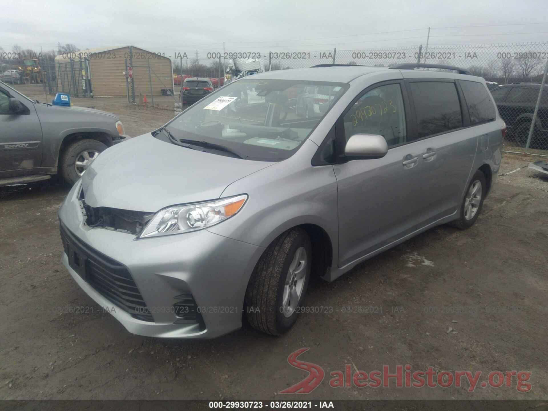 5TDKZ3DC3LS065172 2020 TOYOTA SIENNA