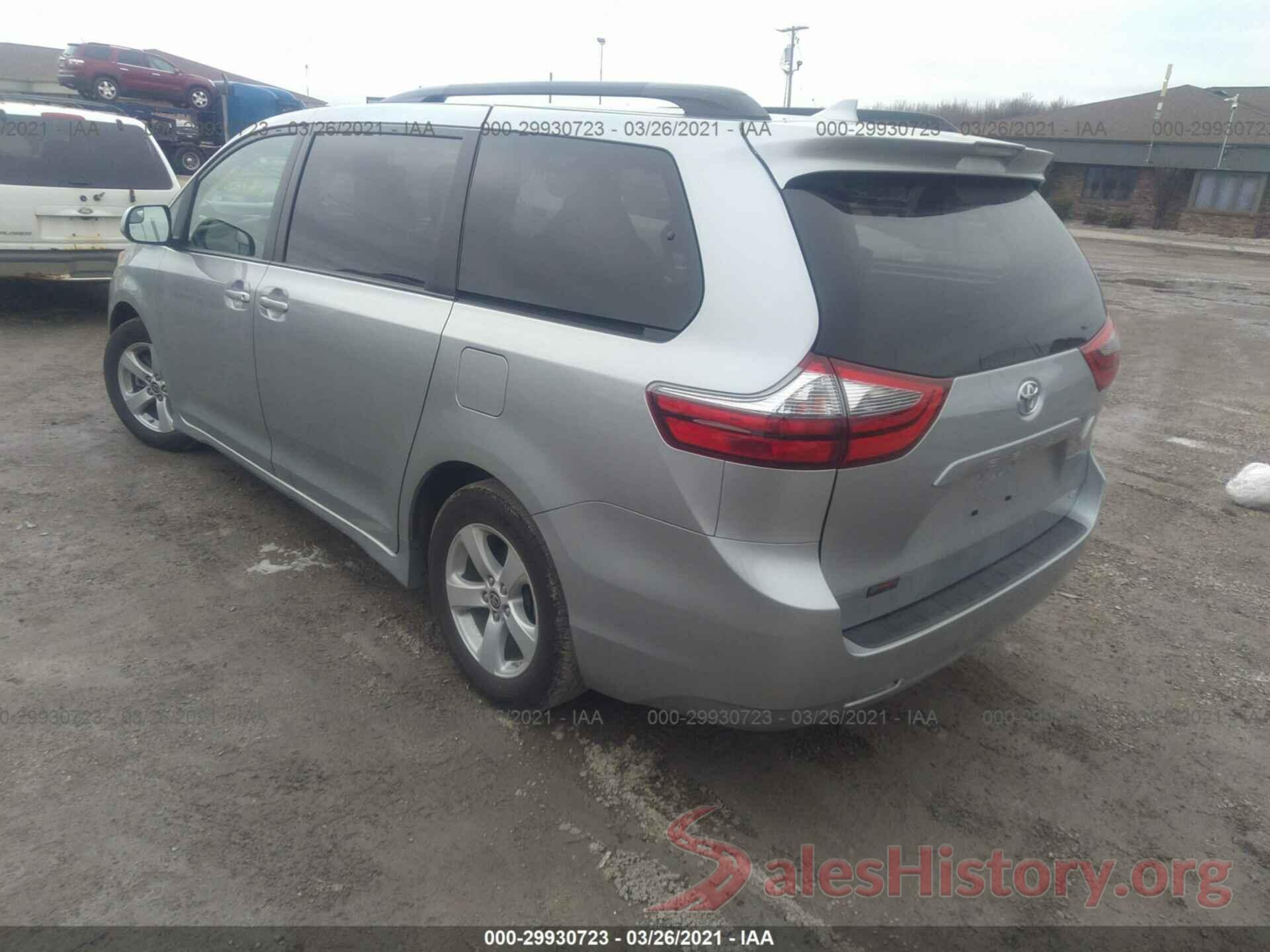 5TDKZ3DC3LS065172 2020 TOYOTA SIENNA