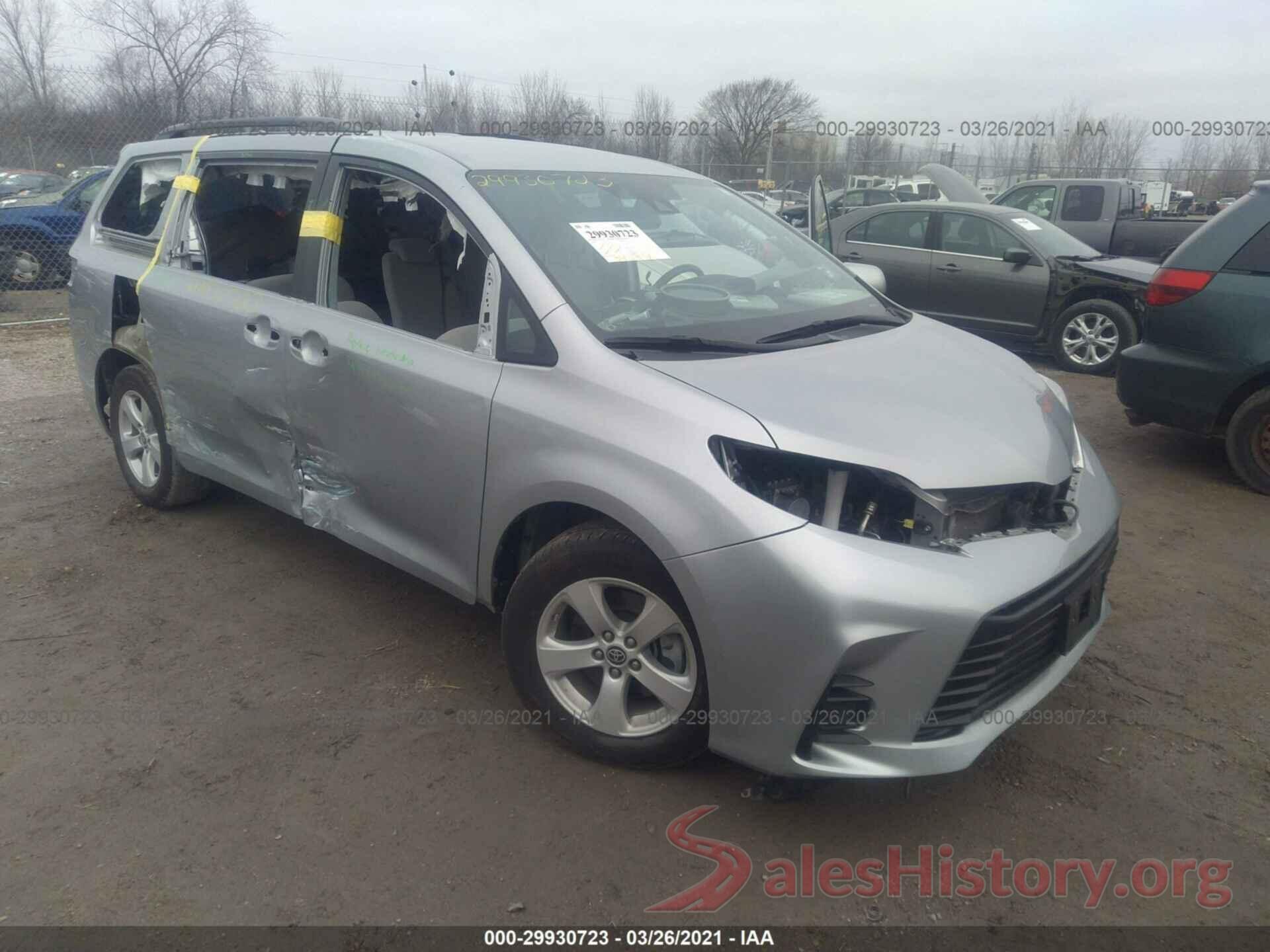 5TDKZ3DC3LS065172 2020 TOYOTA SIENNA