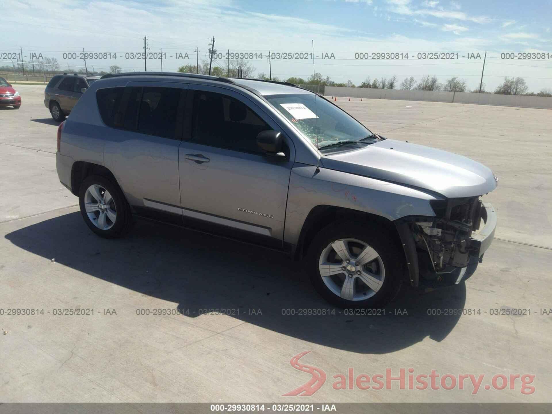 1C4NJCBA9GD710057 2016 JEEP COMPASS