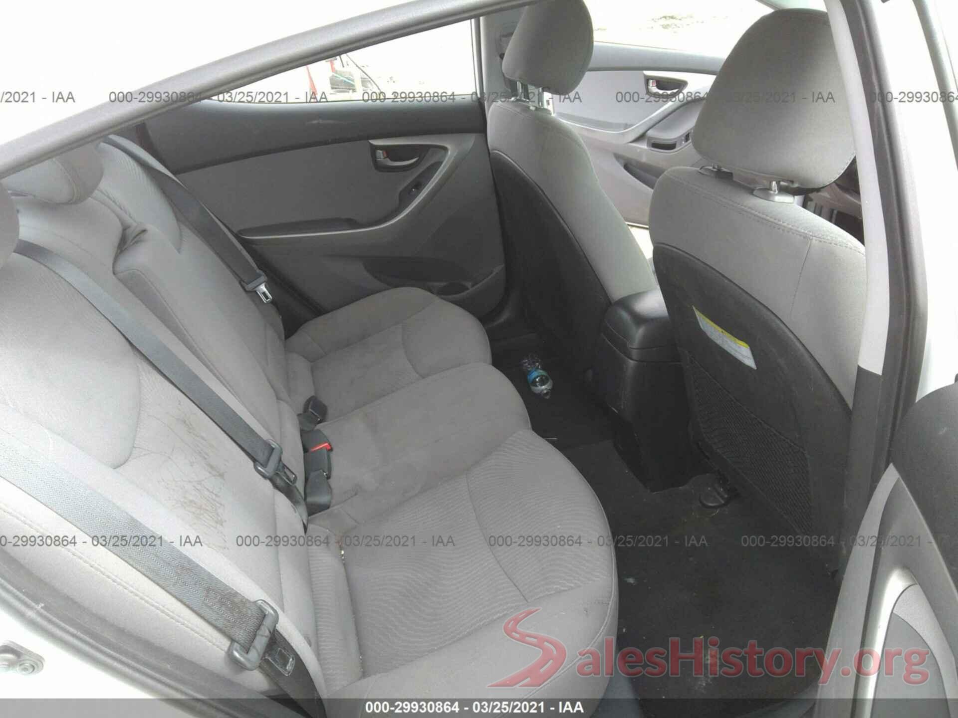 5NPDH4AE5GH753290 2016 HYUNDAI ELANTRA