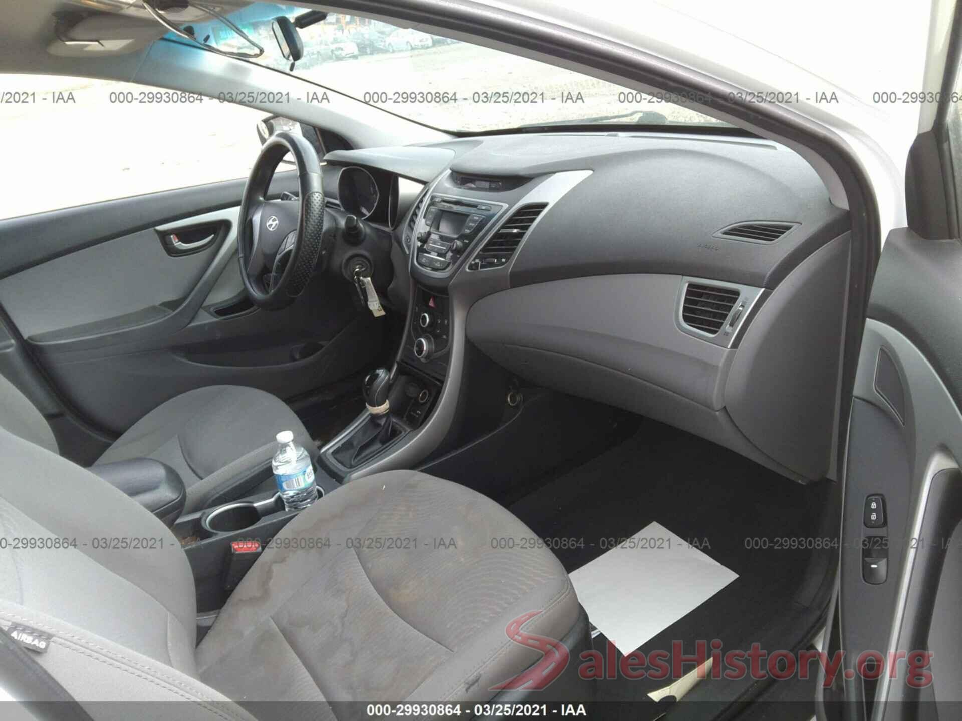 5NPDH4AE5GH753290 2016 HYUNDAI ELANTRA