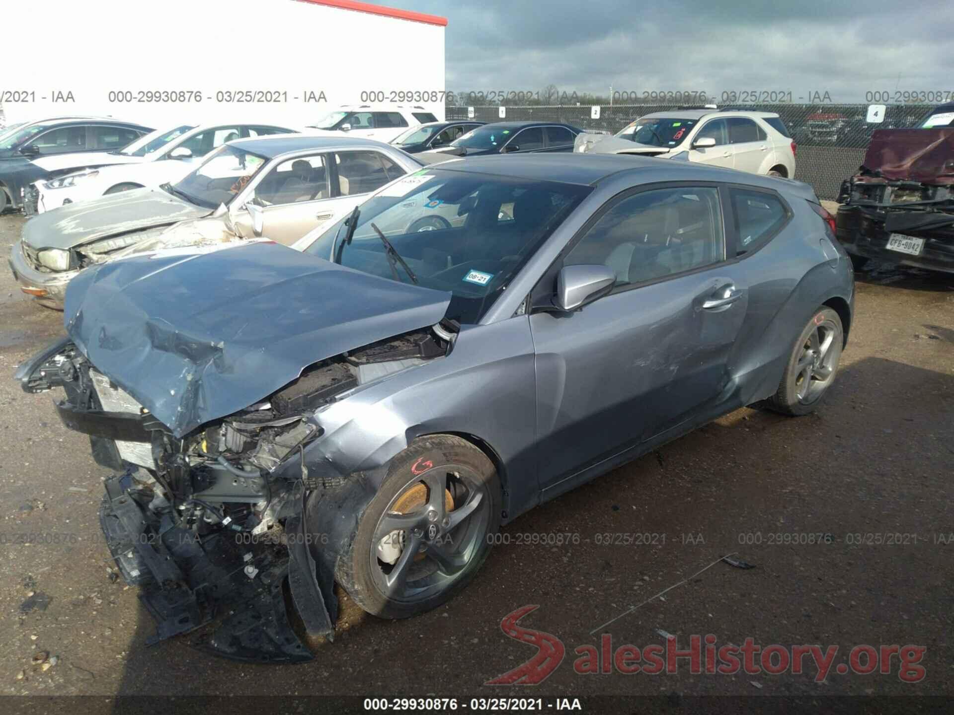 KMHTG6AF2KU005058 2019 HYUNDAI VELOSTER