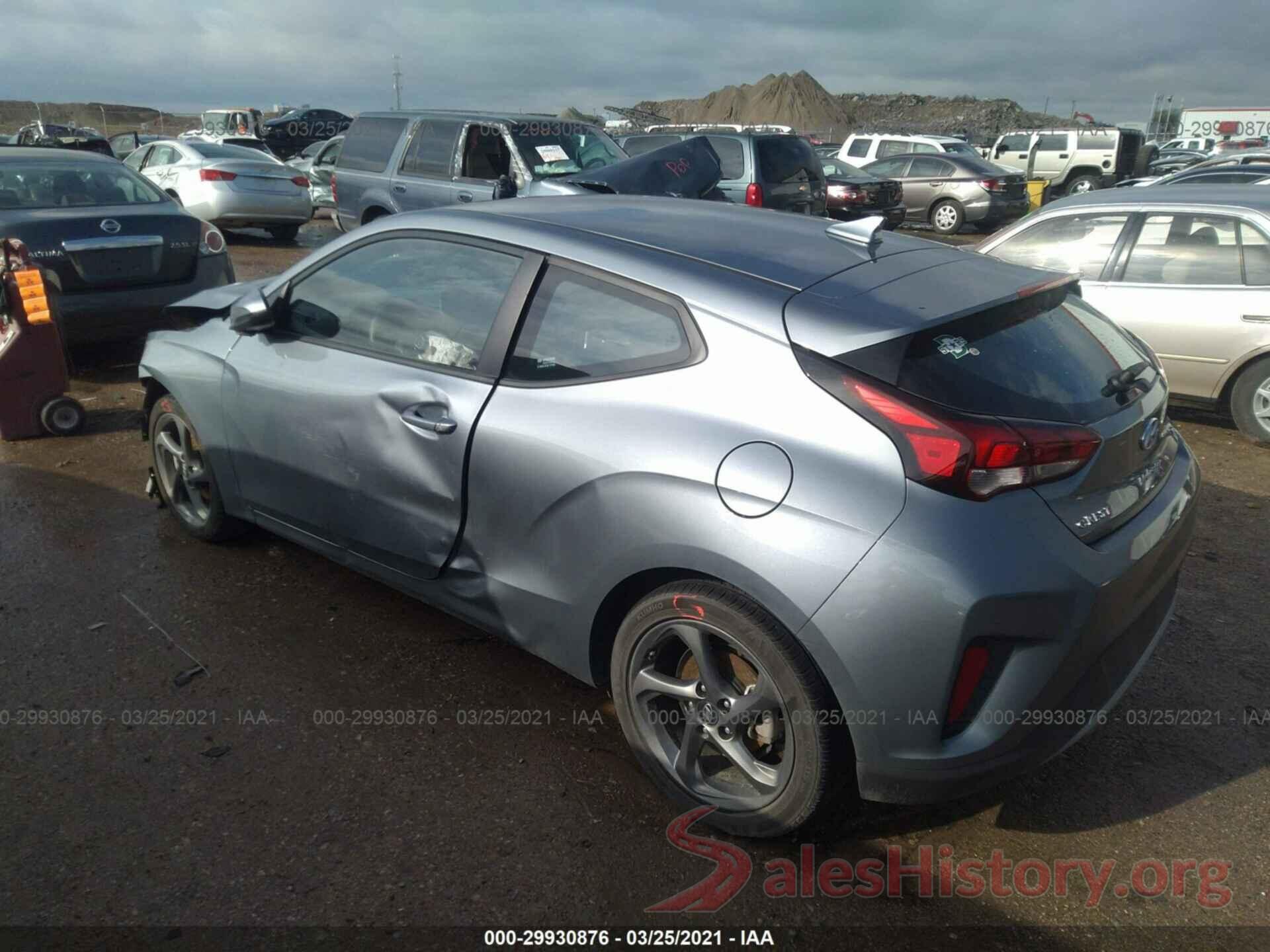 KMHTG6AF2KU005058 2019 HYUNDAI VELOSTER