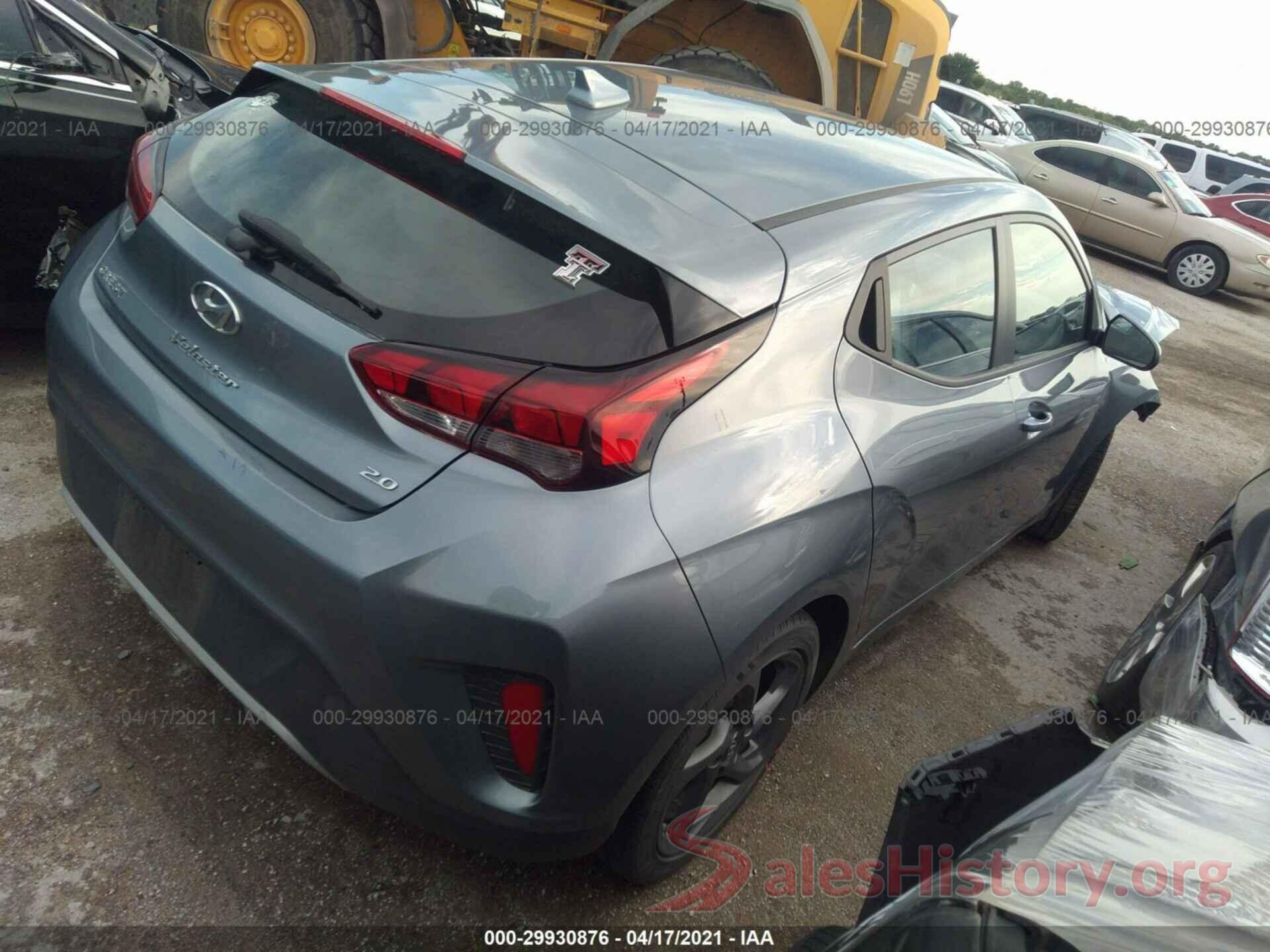 KMHTG6AF2KU005058 2019 HYUNDAI VELOSTER