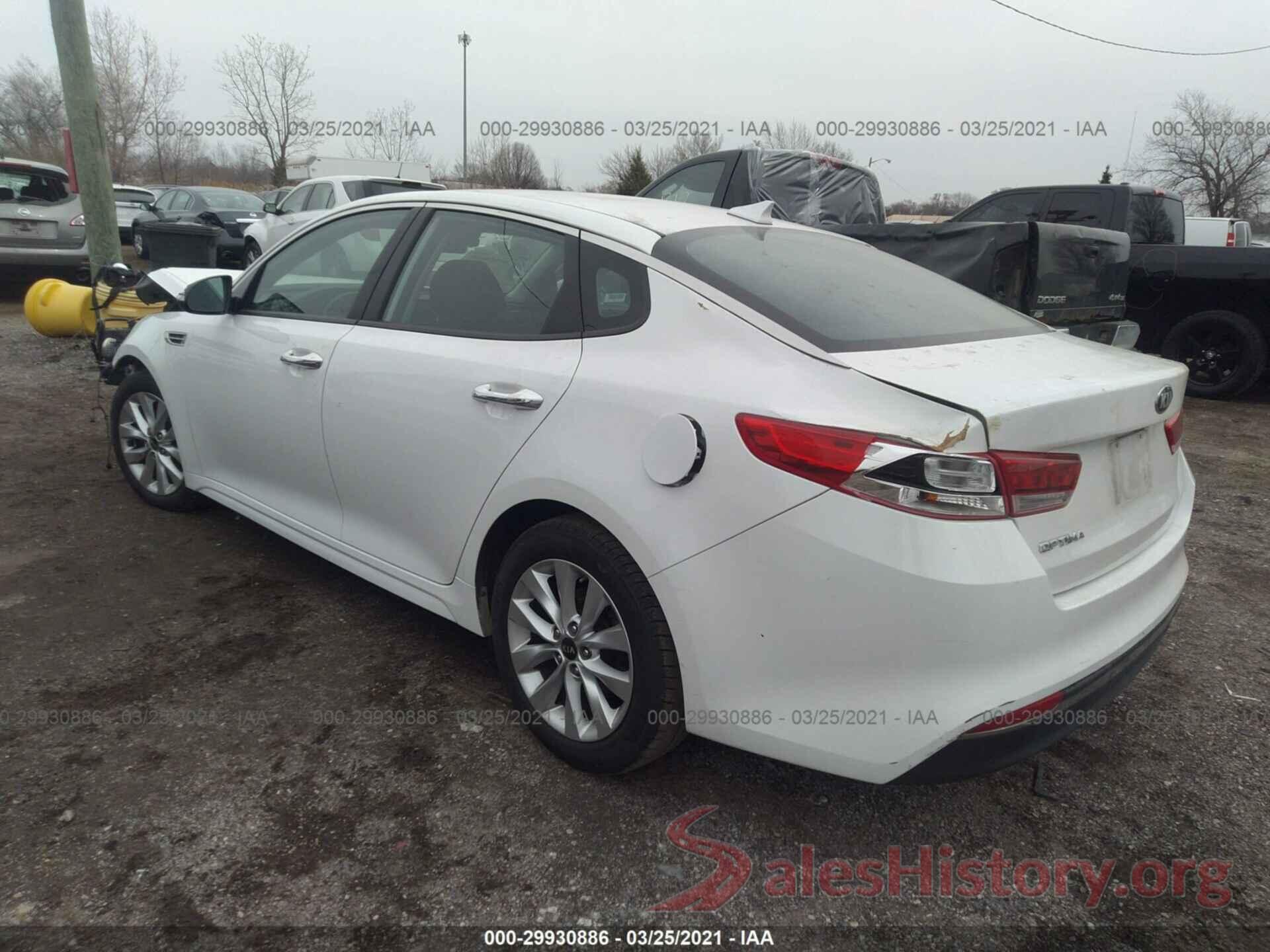 5XXGT4L32GG001730 2016 KIA OPTIMA