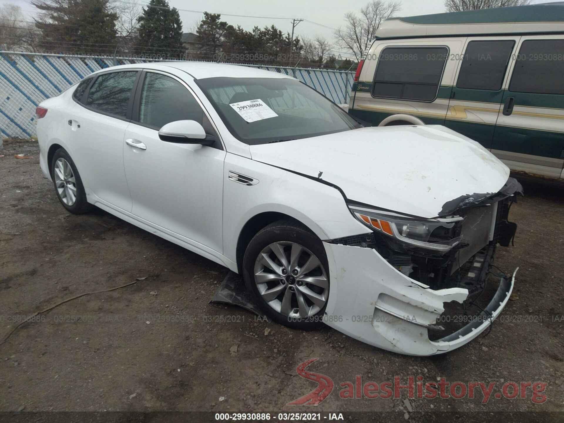 5XXGT4L32GG001730 2016 KIA OPTIMA