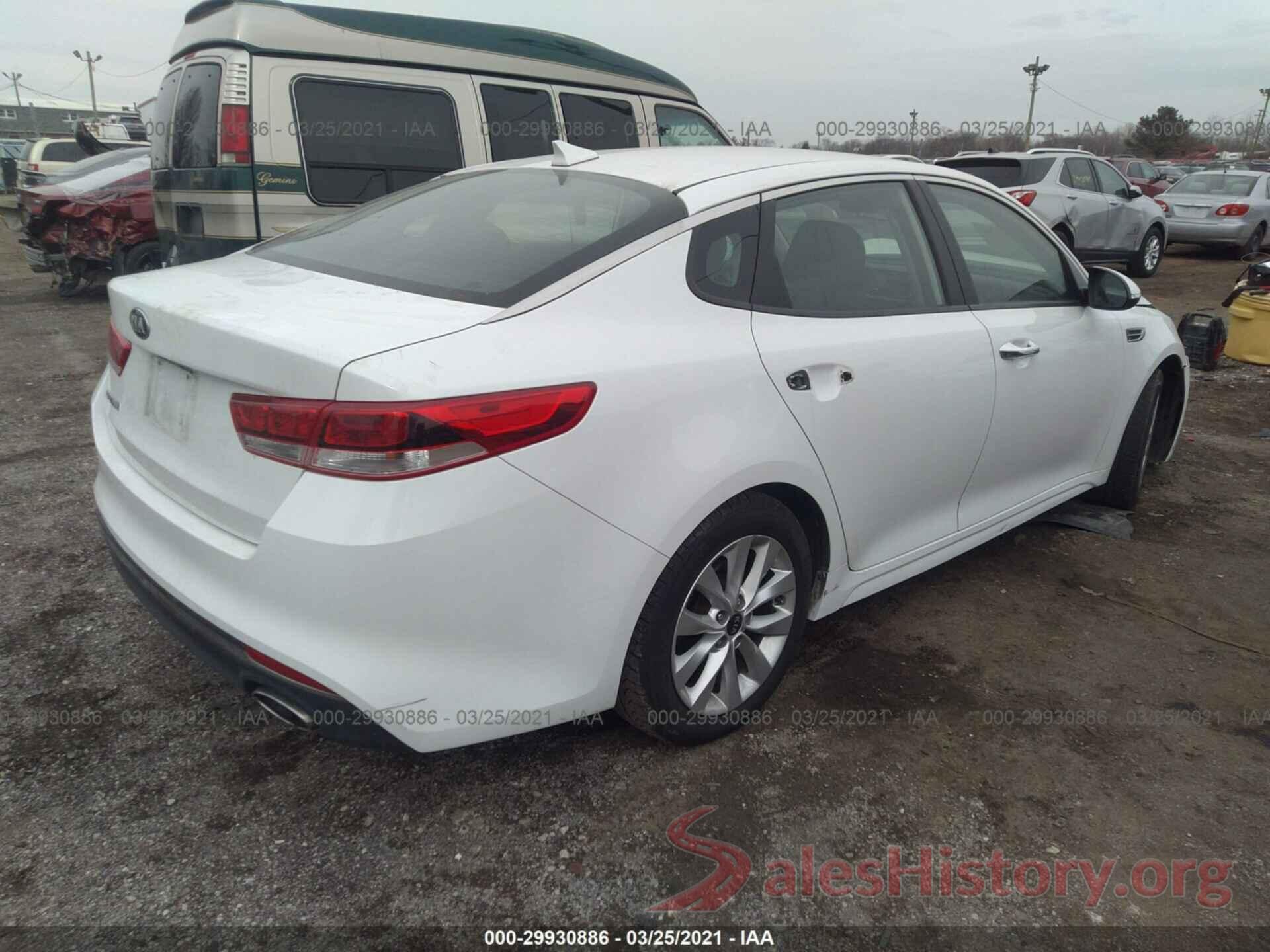 5XXGT4L32GG001730 2016 KIA OPTIMA