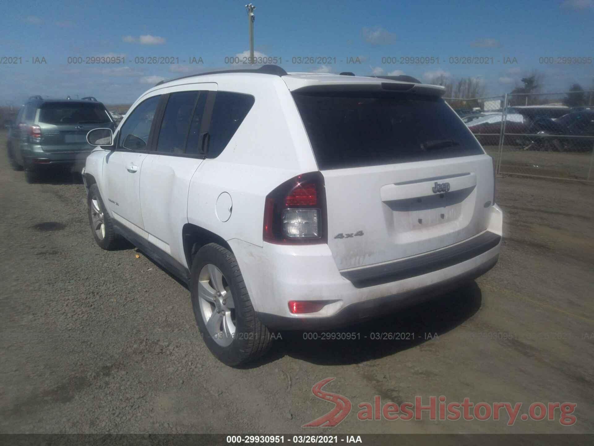 1C4NJDEB1GD663889 2016 JEEP COMPASS