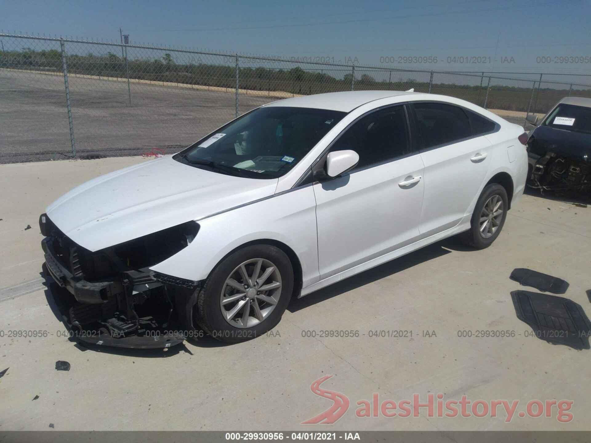 5NPE24AF5KH789729 2019 HYUNDAI SONATA