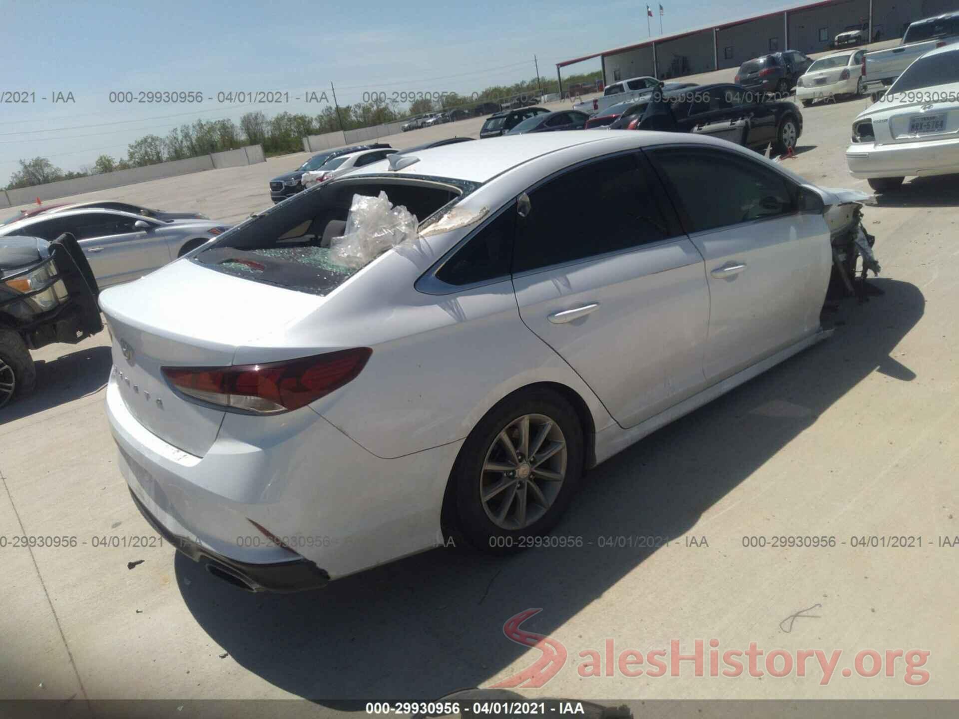 5NPE24AF5KH789729 2019 HYUNDAI SONATA