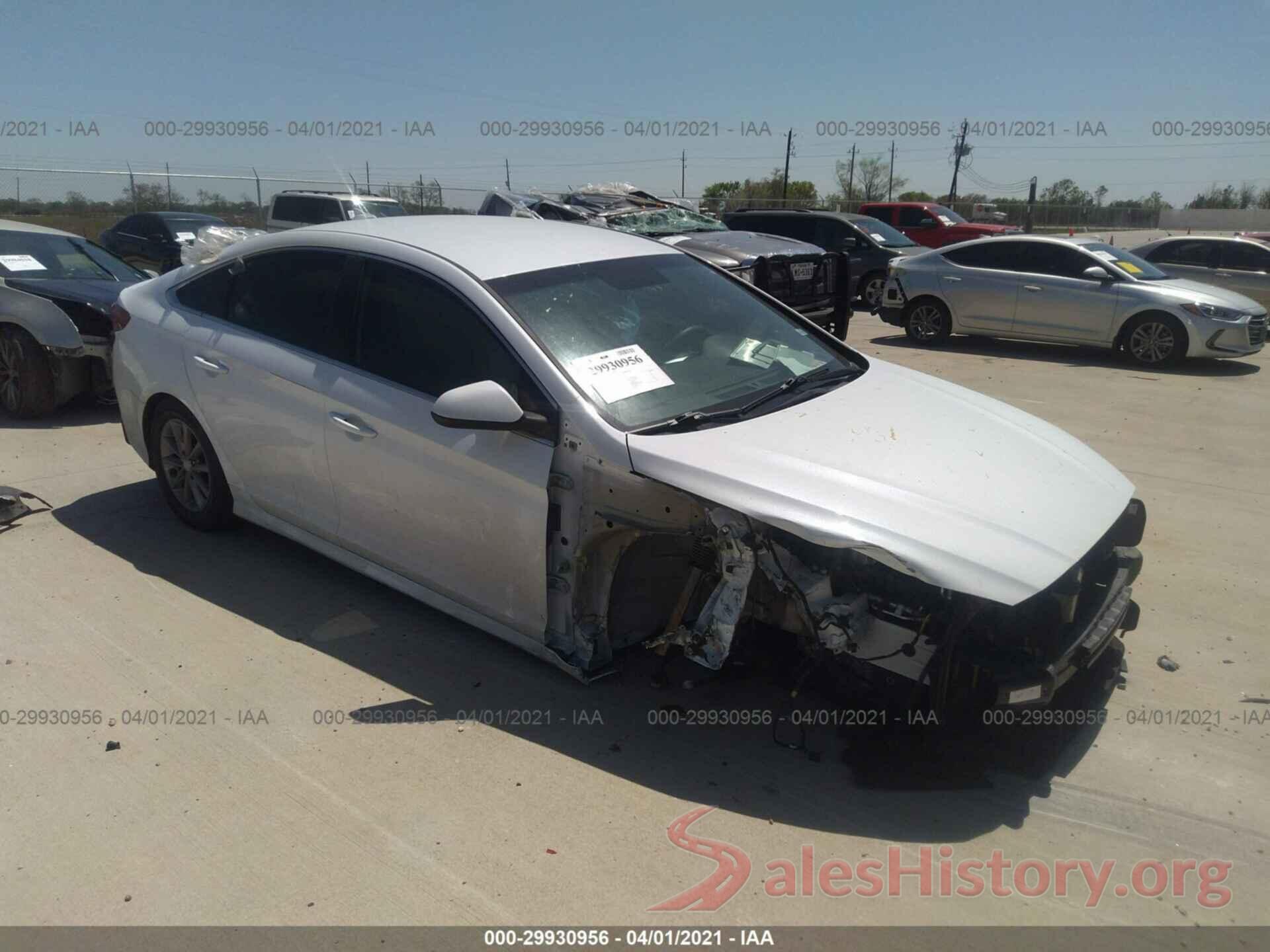 5NPE24AF5KH789729 2019 HYUNDAI SONATA