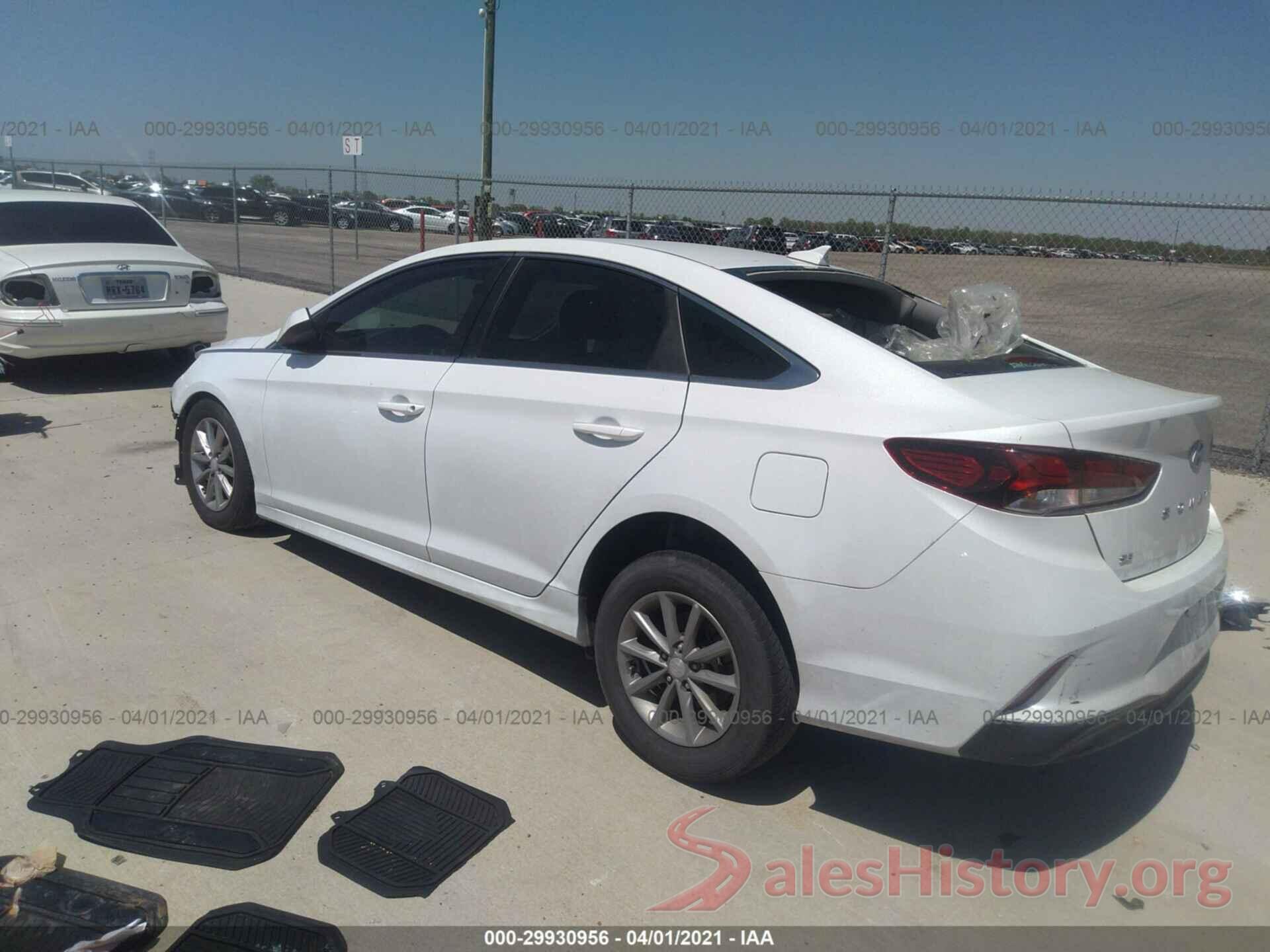 5NPE24AF5KH789729 2019 HYUNDAI SONATA