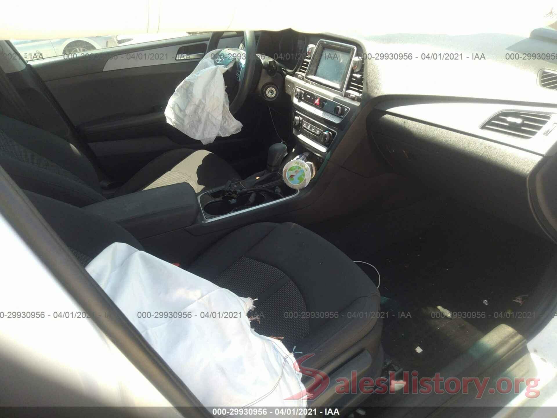 5NPE24AF5KH789729 2019 HYUNDAI SONATA