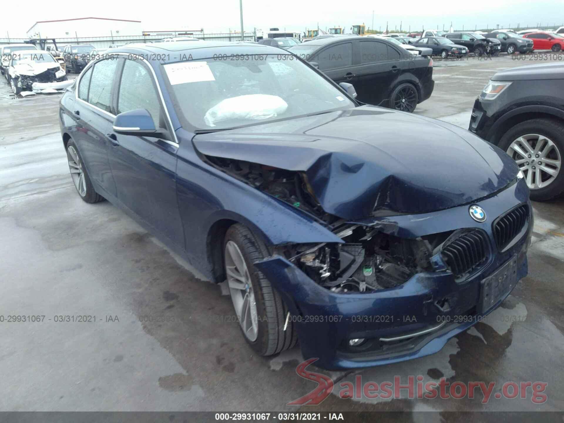 WBA8B7G55GNT14759 2016 BMW 3 SERIES